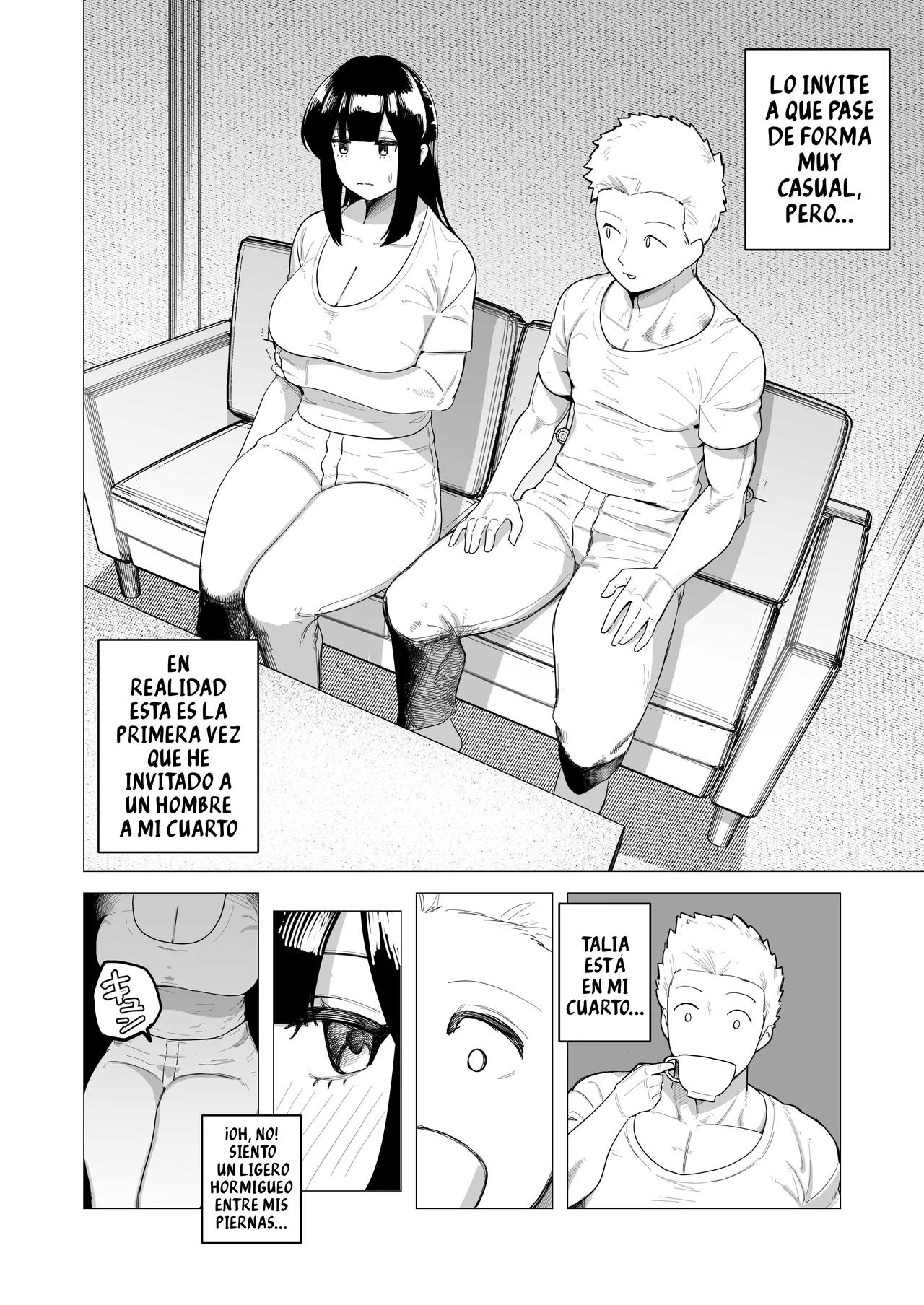 [Tsunao] Tank Onna Kishi wa Dakaretai. | Esta Caballero que usa Armadura Pesada solo quiere tener Sexo (Spanish) [kalock] Bildnummer 7