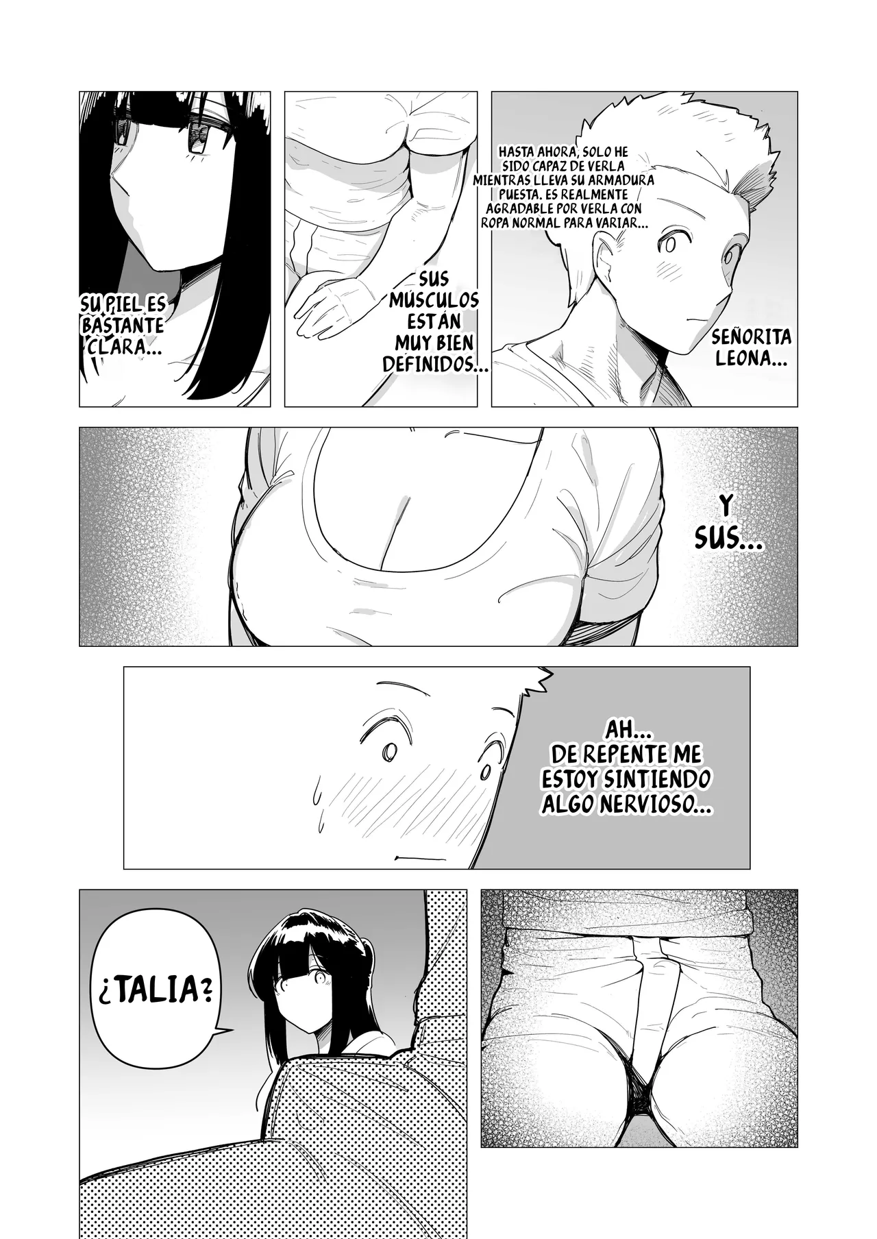 [Tsunao] Tank Onna Kishi wa Dakaretai. | Esta Caballero que usa Armadura Pesada solo quiere tener Sexo (Spanish) [kalock] Bildnummer 8
