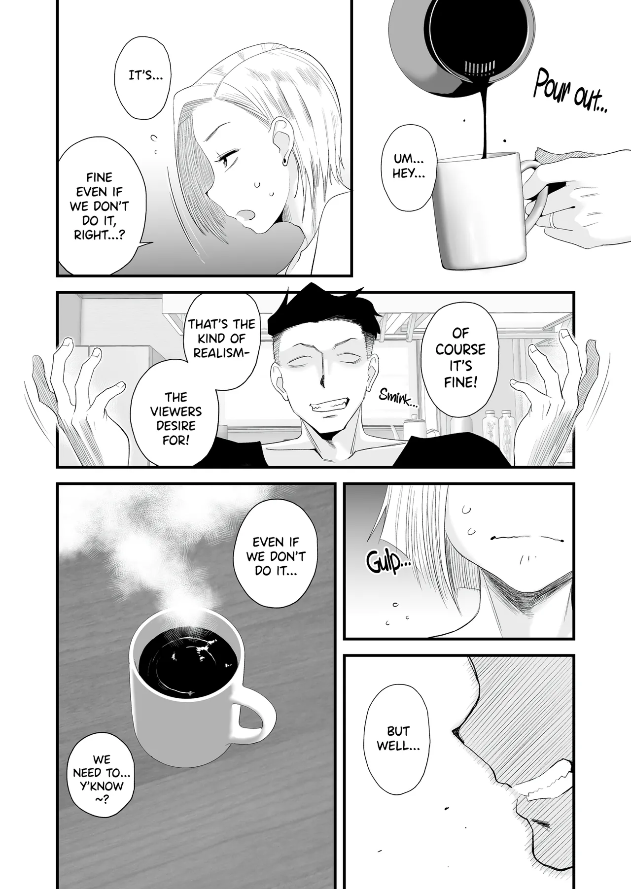 [Haitoku Sensei] Tsuma ni Mosaic ~Aisuru Tsuma no NTR Douga ni Mosaic Shori Saserareru Ore~ [English] [CarlJPTL] image number 14