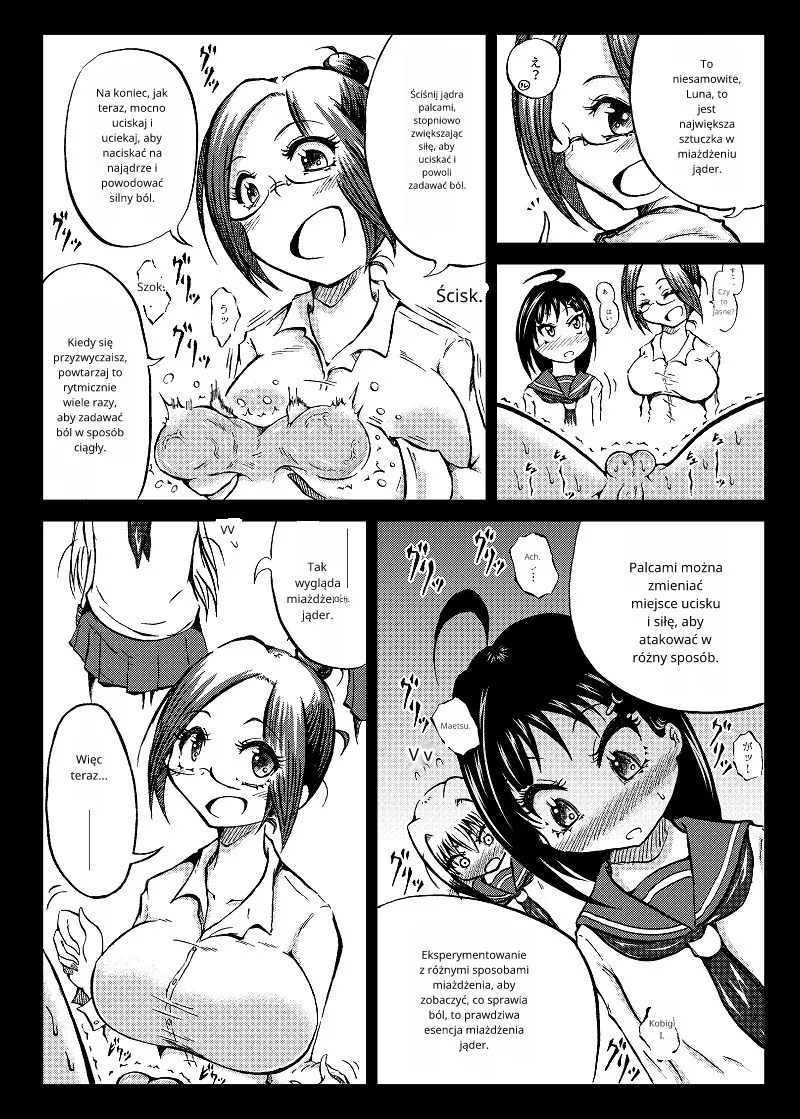 Ball torture textbook (futanari) [polski] image number 23