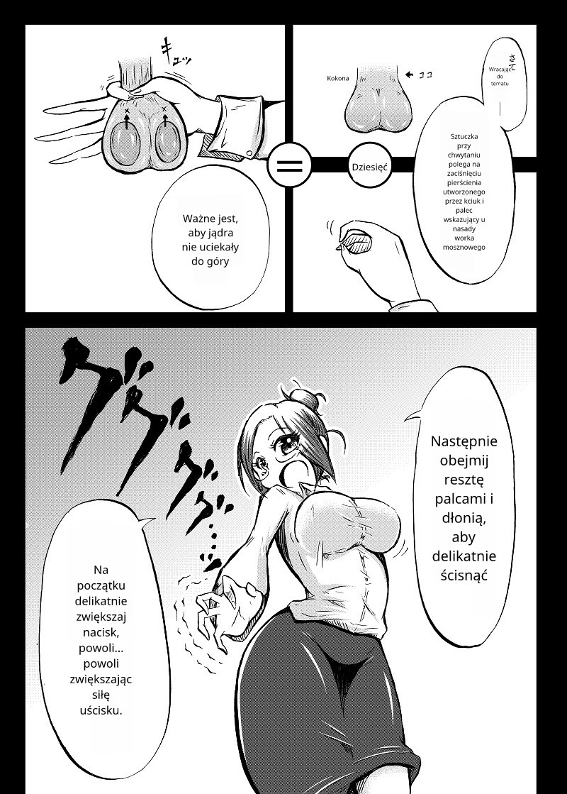 Ball torture textbook (futanari) [polski] image number 28