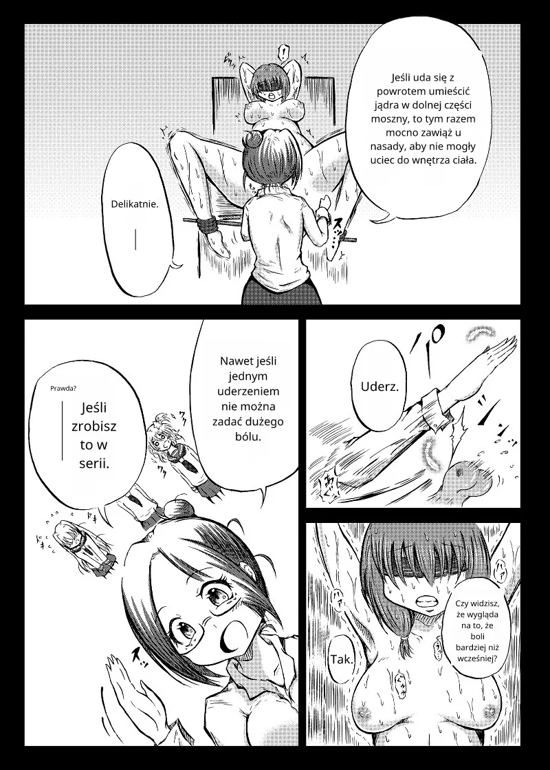 Ball torture textbook (futanari) [polski] image number 42