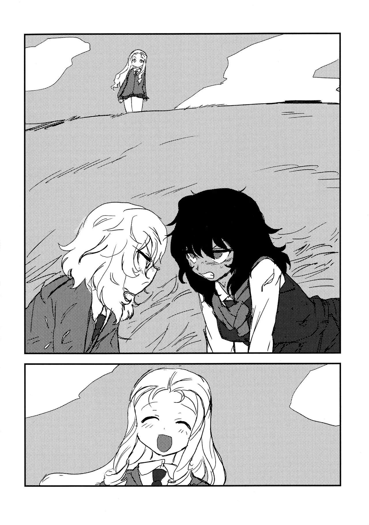 (C95) [2m (Nanasiro)] Howahowa no Neko | Un Gato Esponjoso (Girls und Panzer) [Spanish] [Mister Nugget] image number 7