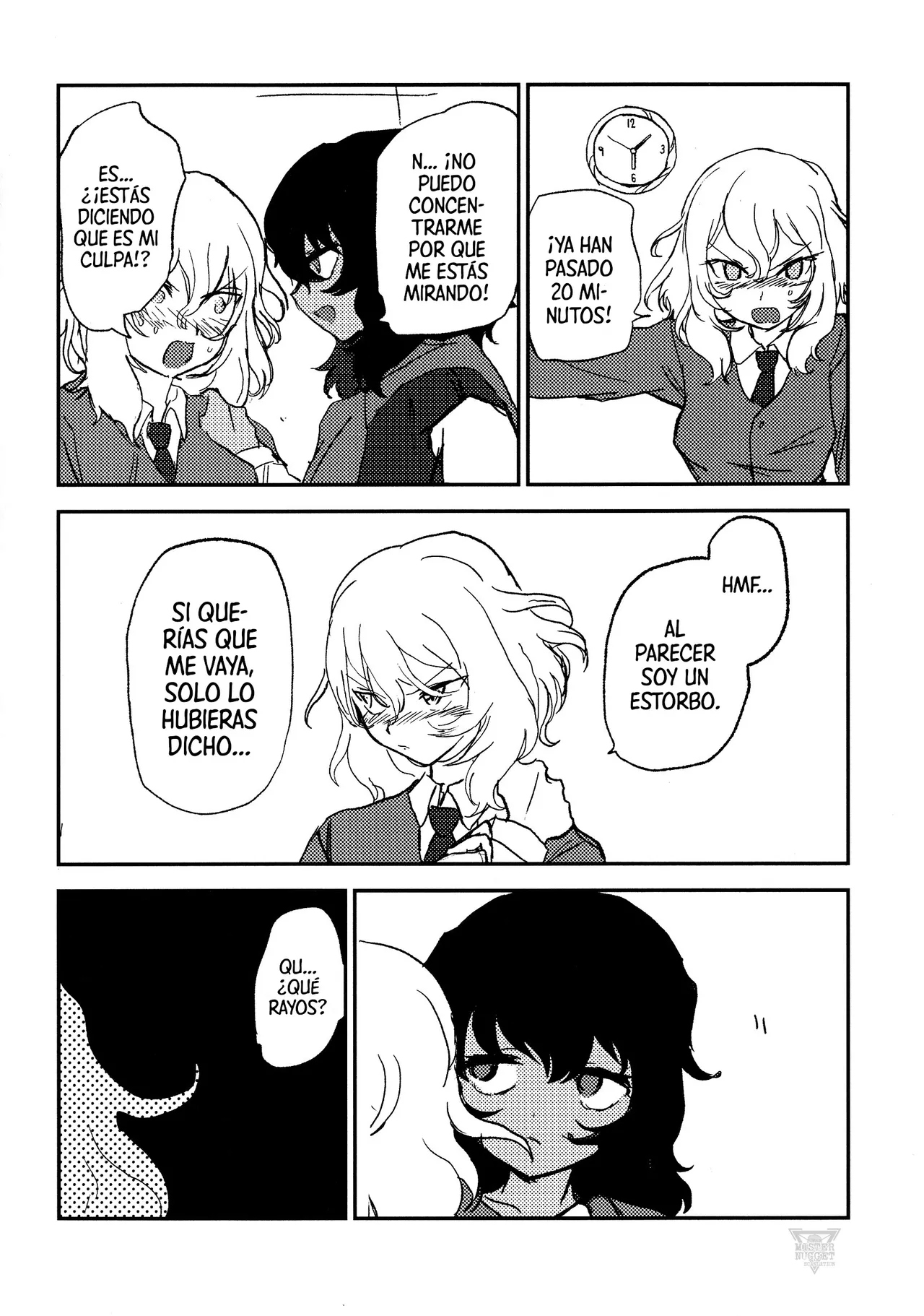 (C95) [2m (Nanasiro)] Howahowa no Neko | Un Gato Esponjoso (Girls und Panzer) [Spanish] [Mister Nugget] image number 15