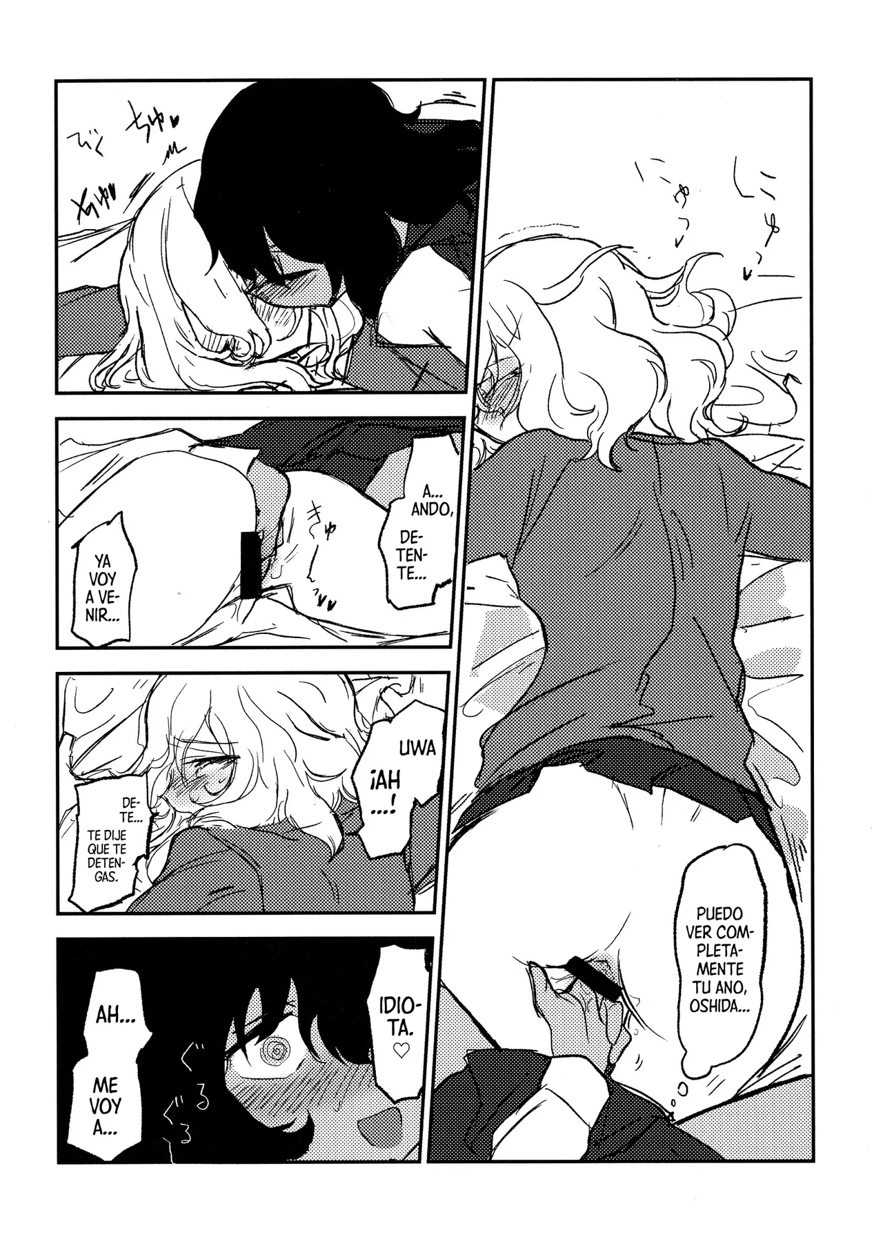 (C95) [2m (Nanasiro)] Howahowa no Neko | Un Gato Esponjoso (Girls und Panzer) [Spanish] [Mister Nugget] image number 17