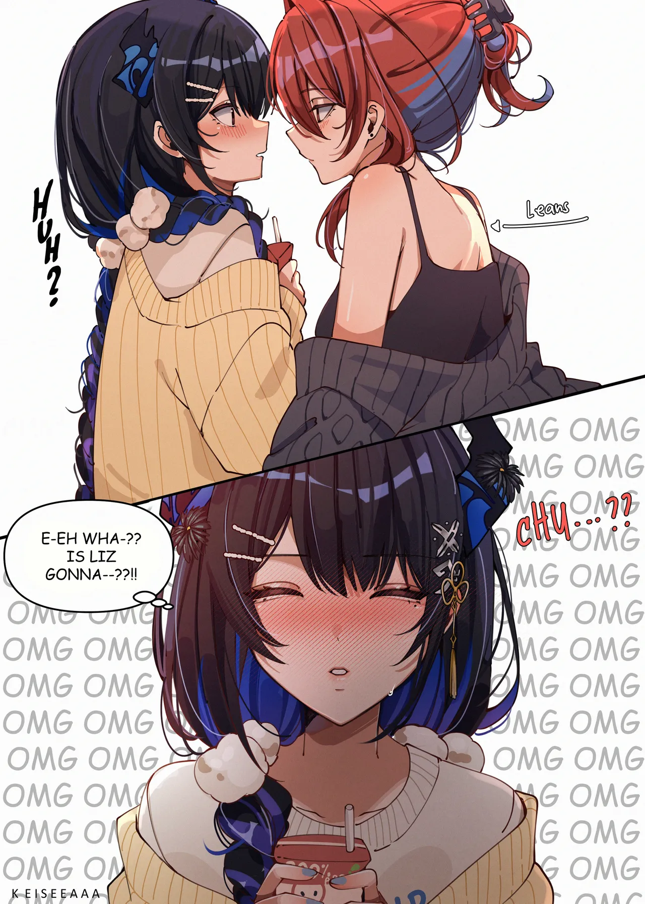 [Keisea] Tipsy Night (Hololive English) image number 4