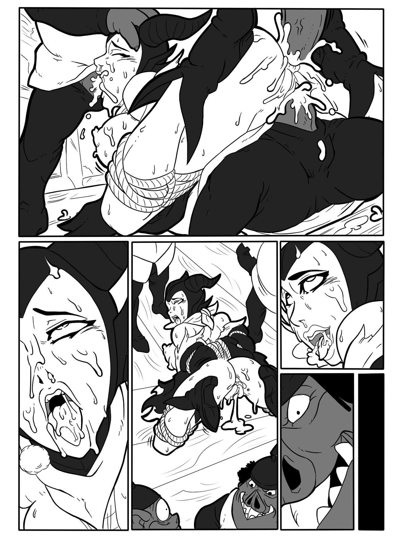 [GreenLeona] - Maleficent comic (textless) 图片编号 17