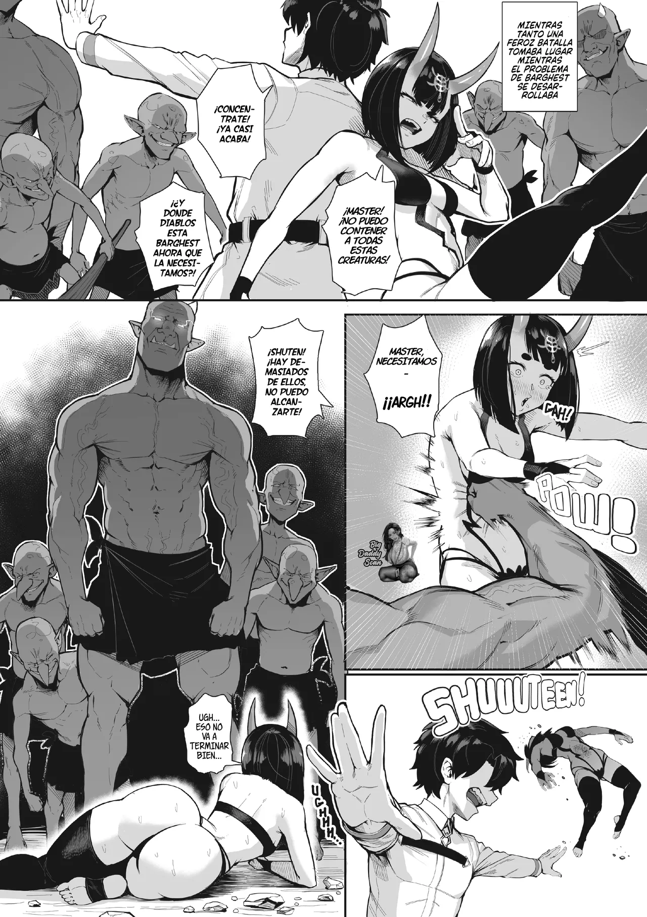 [SpeedL00ver] Barghest x Shuten mini Doujin [Español] [BigDaddy Scan] [Sin Censura] image number 2