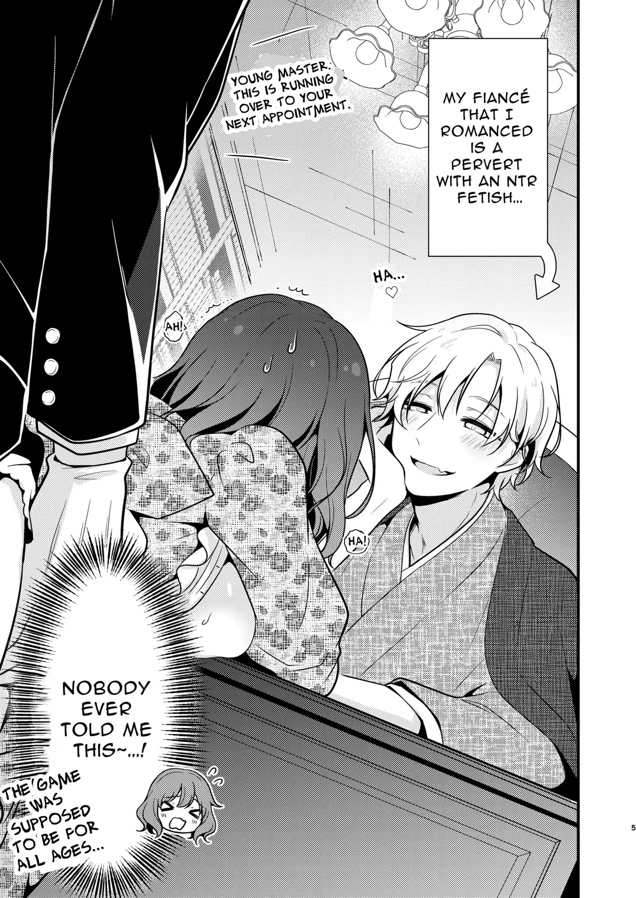 [MorodashiRingo] Tensei-saki no Fiancé wa NTR Zokusei Mochi deshita [English] Bildnummer 5