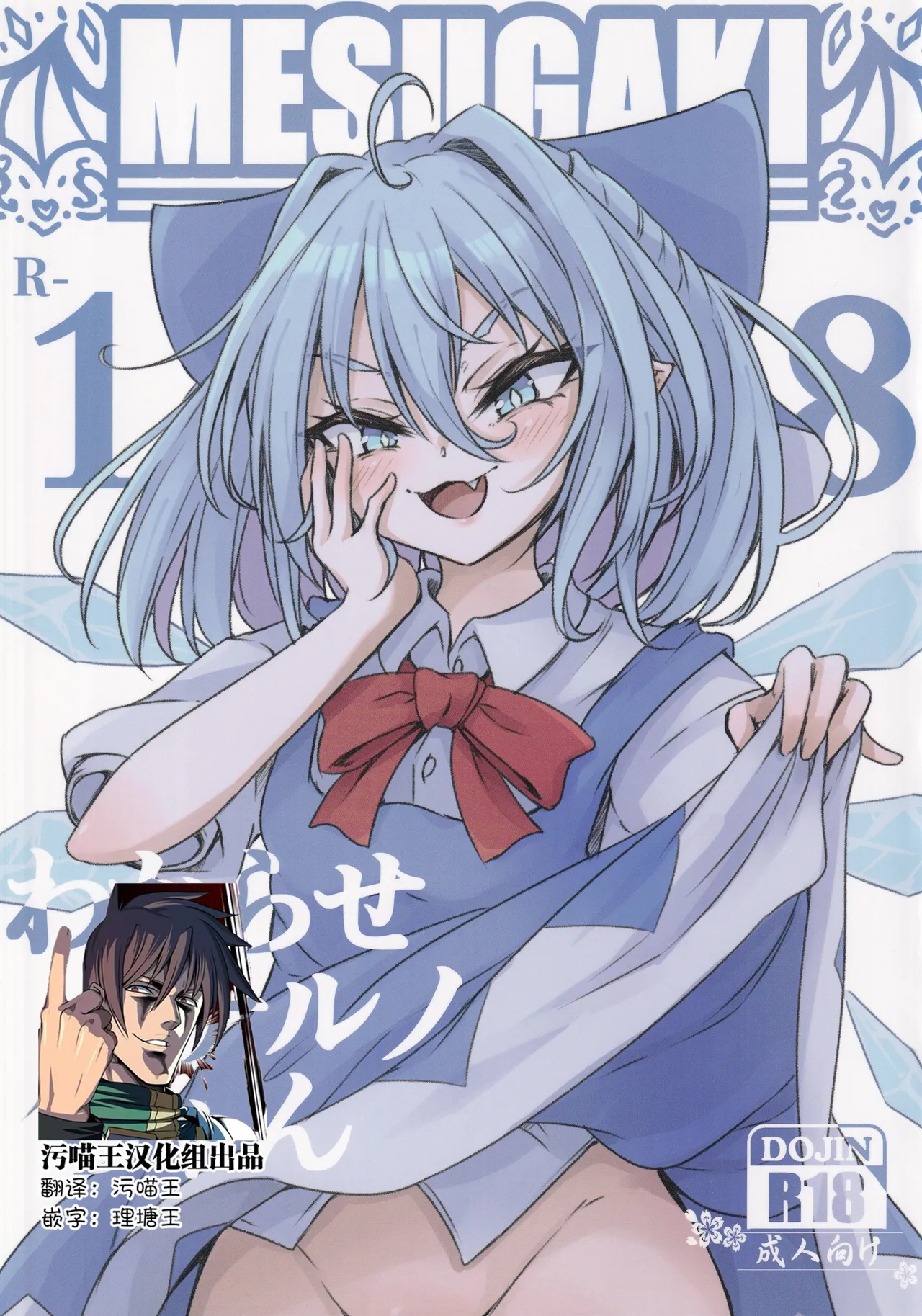 (C102) [Sinkirou (Dyon)] Wakarase Cirno-chan (Touhou Project) [Chinese] [污喵王汉化组] première image