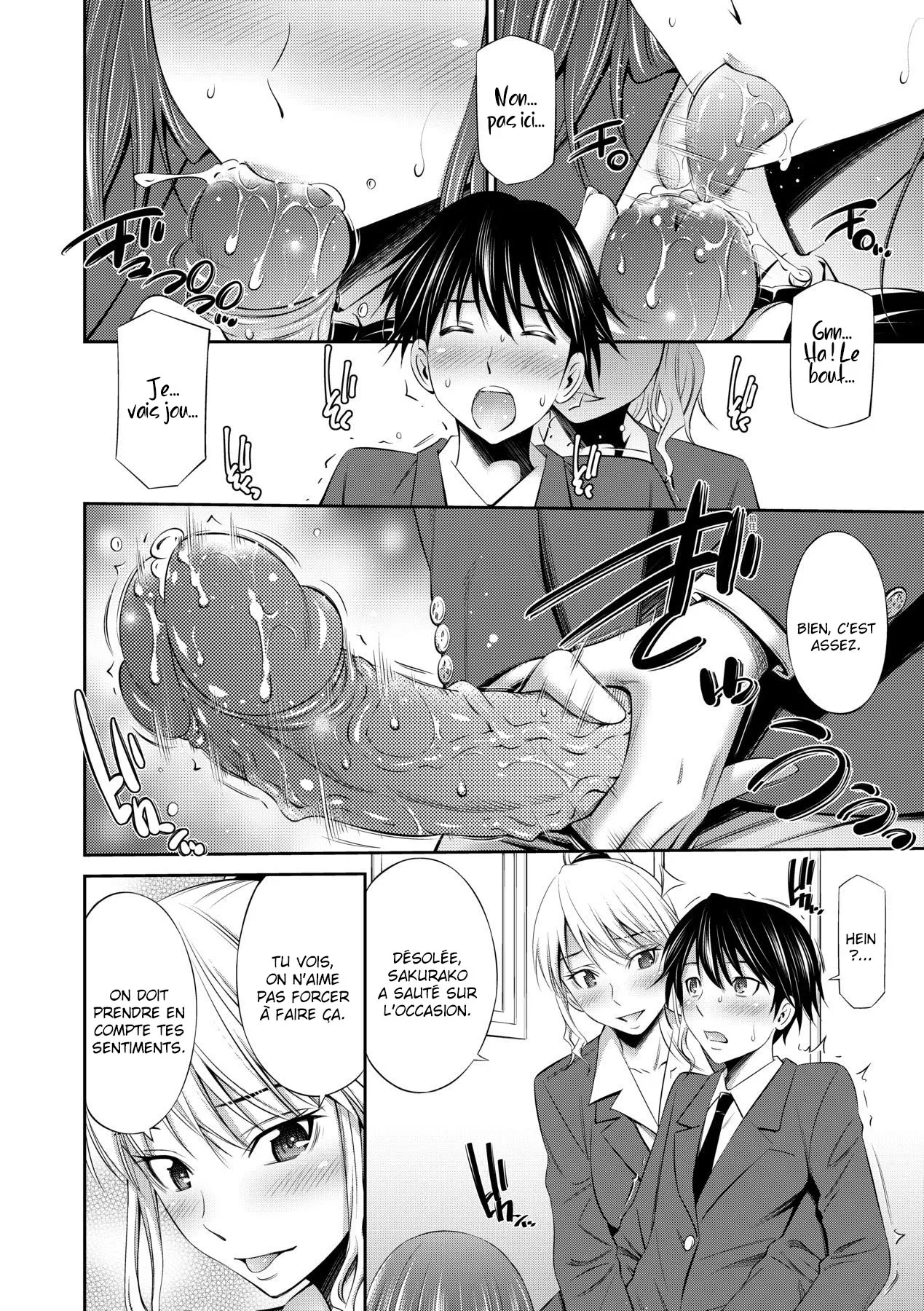 [Sabashi Renya] Senpai-tachi to no Gakuen Seikatsu Ch1-3 [French] [O-S] [Decensored] [Digital] numero di immagine  16