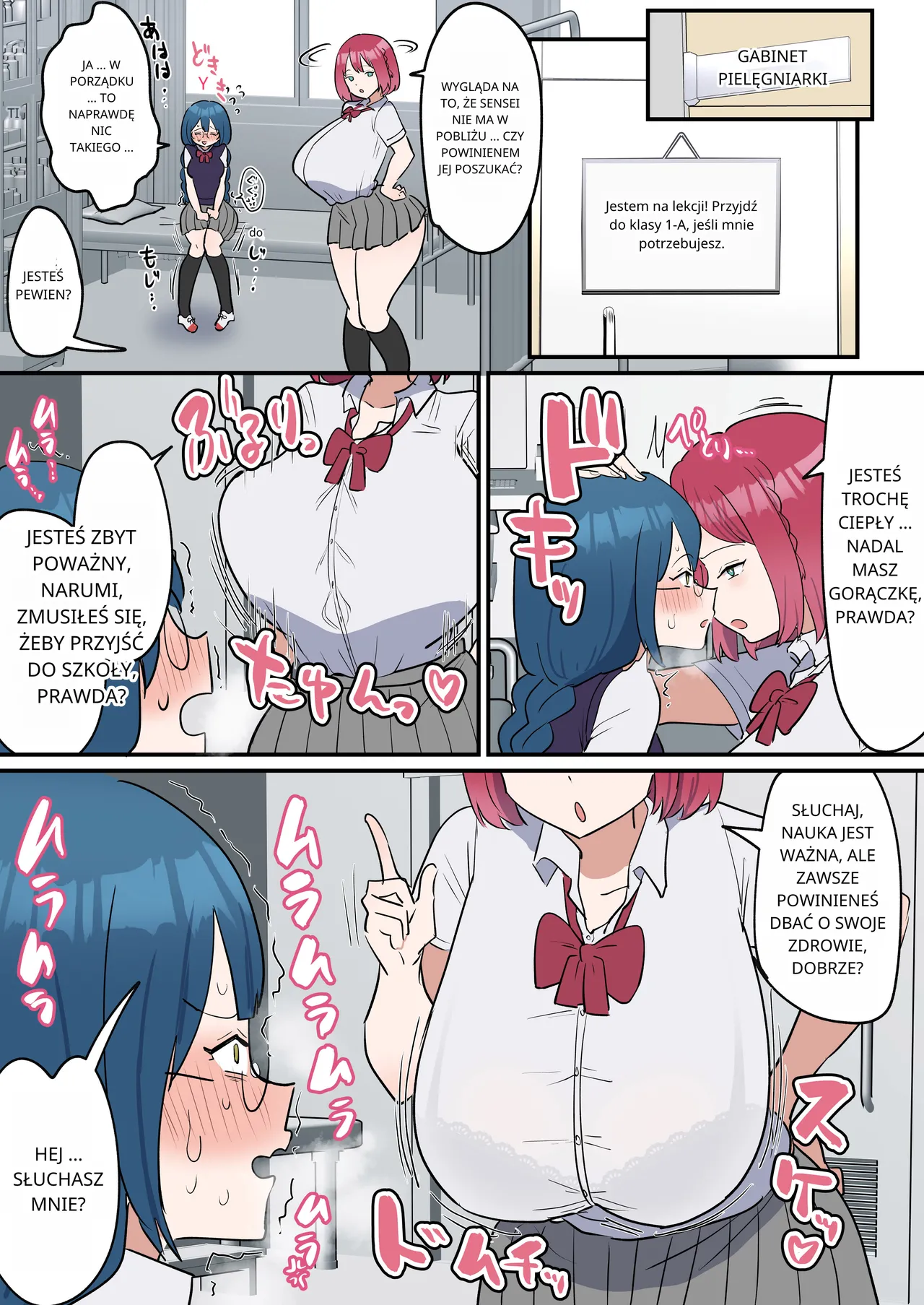 [Fence 14] Totsuzen Chinpo ga Haete Shimatta Majime Joshi, Tomodachi to Koubi Suru | The Serious girl Suddenly Grows a Dick and Fucks Her Friend [polski] image number 10