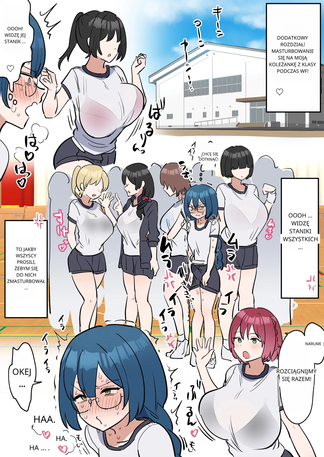 [Fence 14] Totsuzen Chinpo ga Haete Shimatta Majime Joshi, Tomodachi to Koubi Suru | The Serious girl Suddenly Grows a Dick and Fucks Her Friend [polski] image number 22