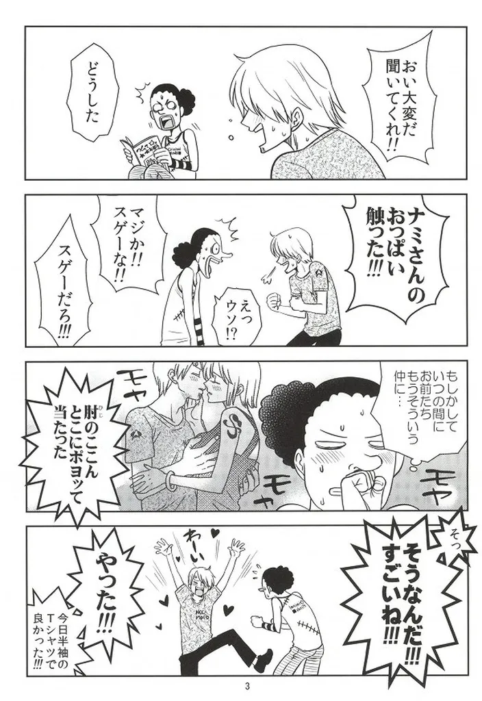 (C86) [Mamiana Paradise (Kuri)] Himitsu no Koi Wazurai (One Piece) [English] image number 2