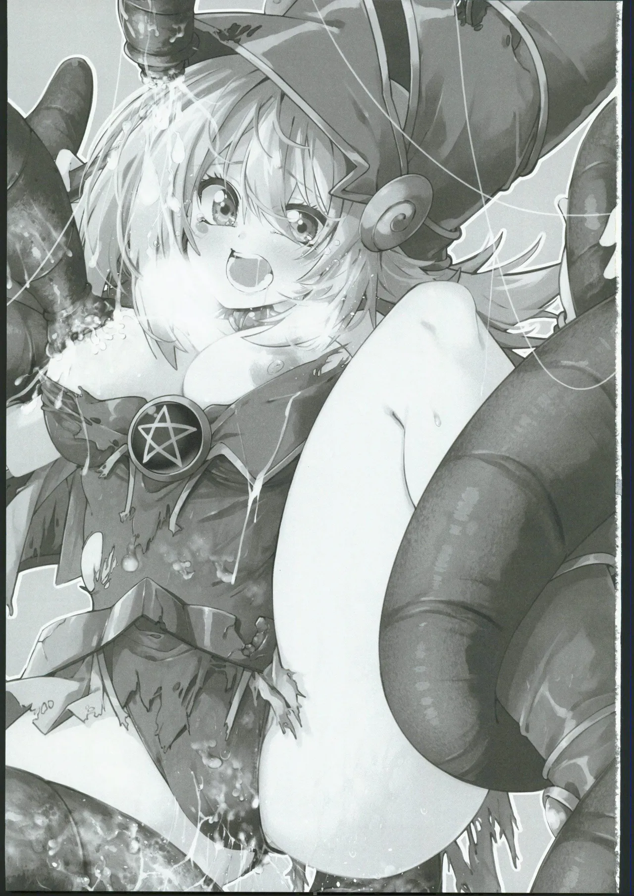 (C104)[べろす屋(べろす)]マジカルなガールちゃんがえっちな触手に負けちゃう本(遊戯王)。[禁漫漢化組] numero di immagine  2