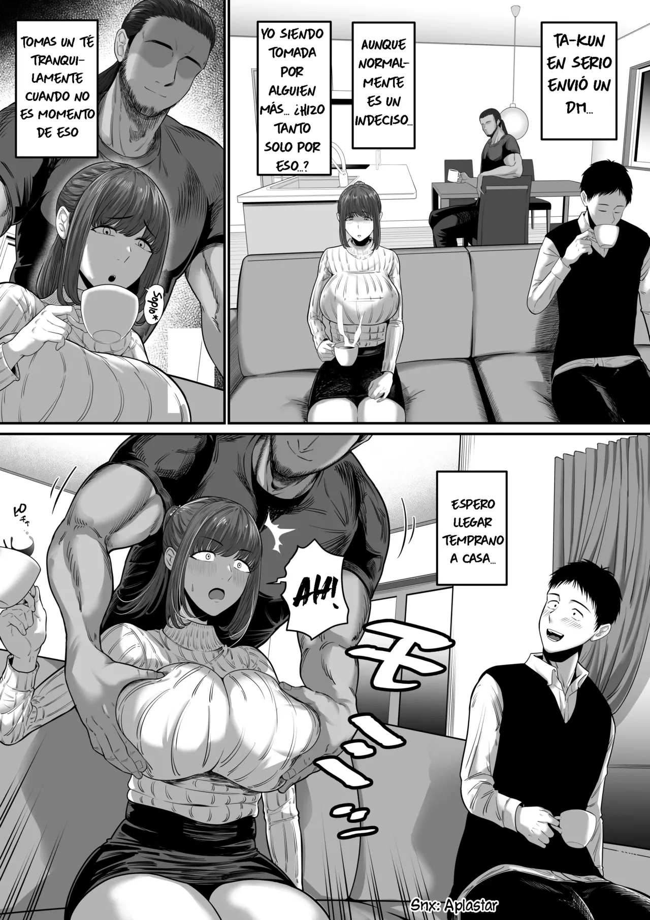 [Mauboumen] Nanigenai Hitokoto de Tanin ni Idakareru Koto ni Natte Shimaimashita | Un Comentario Casual me Llevó a ser Cogida por un Extraño [Spanish] [La Legión Fantasma] [Digital] изображение № 5