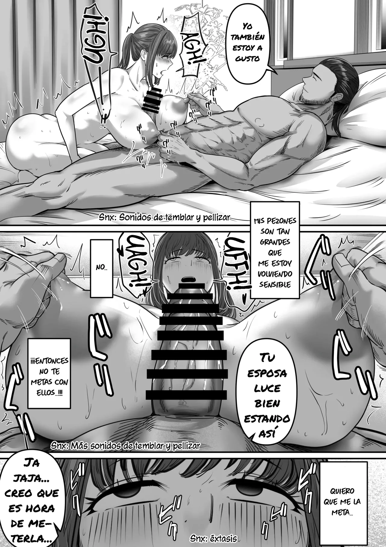 [Mauboumen] Nanigenai Hitokoto de Tanin ni Idakareru Koto ni Natte Shimaimashita | Un Comentario Casual me Llevó a ser Cogida por un Extraño [Spanish] [La Legión Fantasma] [Digital] изображение № 19