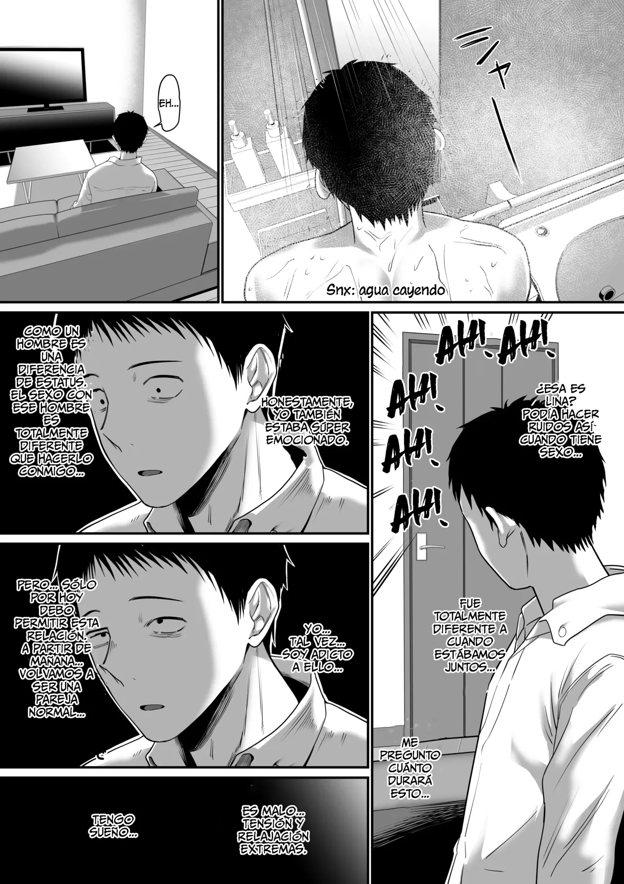 [Mauboumen] Nanigenai Hitokoto de Tanin ni Idakareru Koto ni Natte Shimaimashita | Un Comentario Casual me Llevó a ser Cogida por un Extraño [Spanish] [La Legión Fantasma] [Digital] изображение № 28