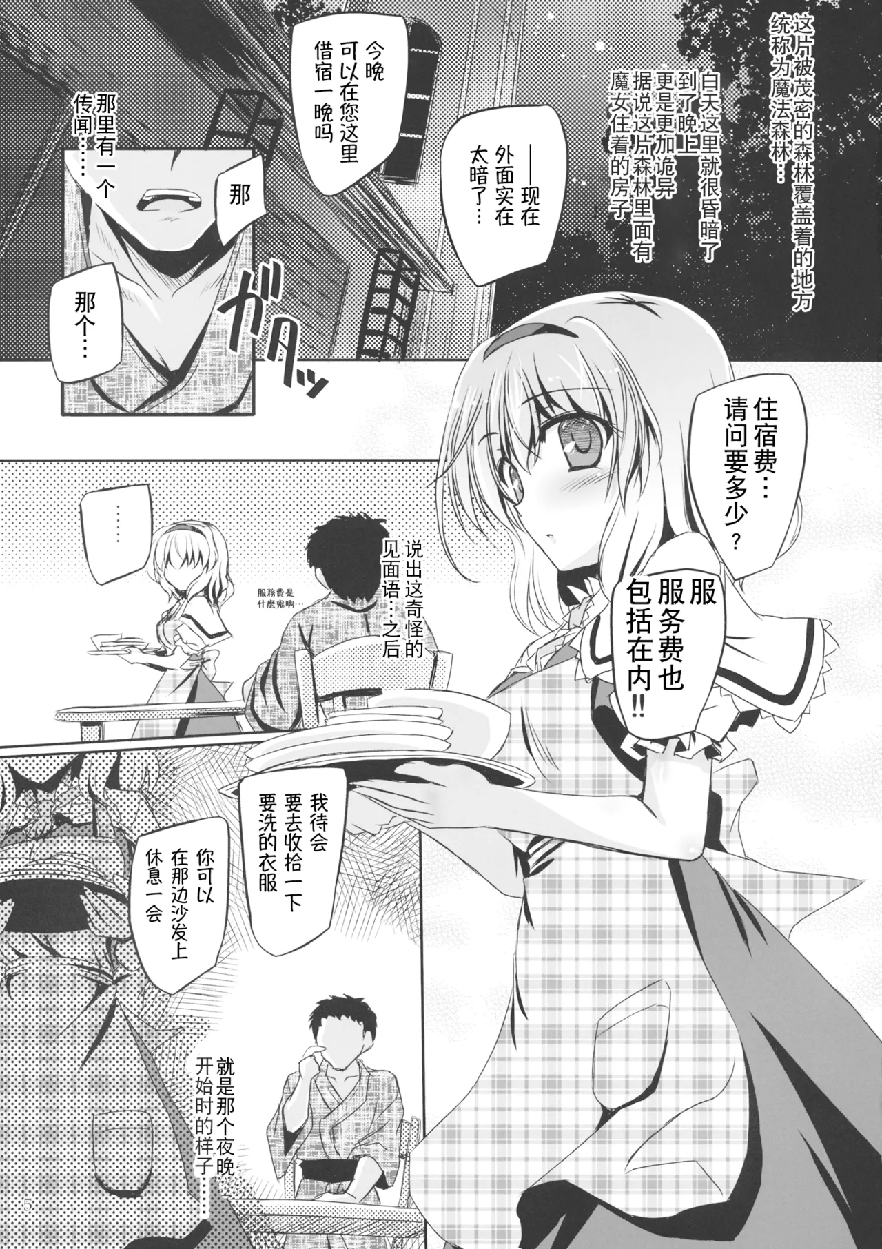 (Reitaisai 13) [Reverse Noise (Yamu)] Artful Dissembler | 披着羊皮的狼 (Touhou Project) [Chinese] [贱兔汉化组] image number 5