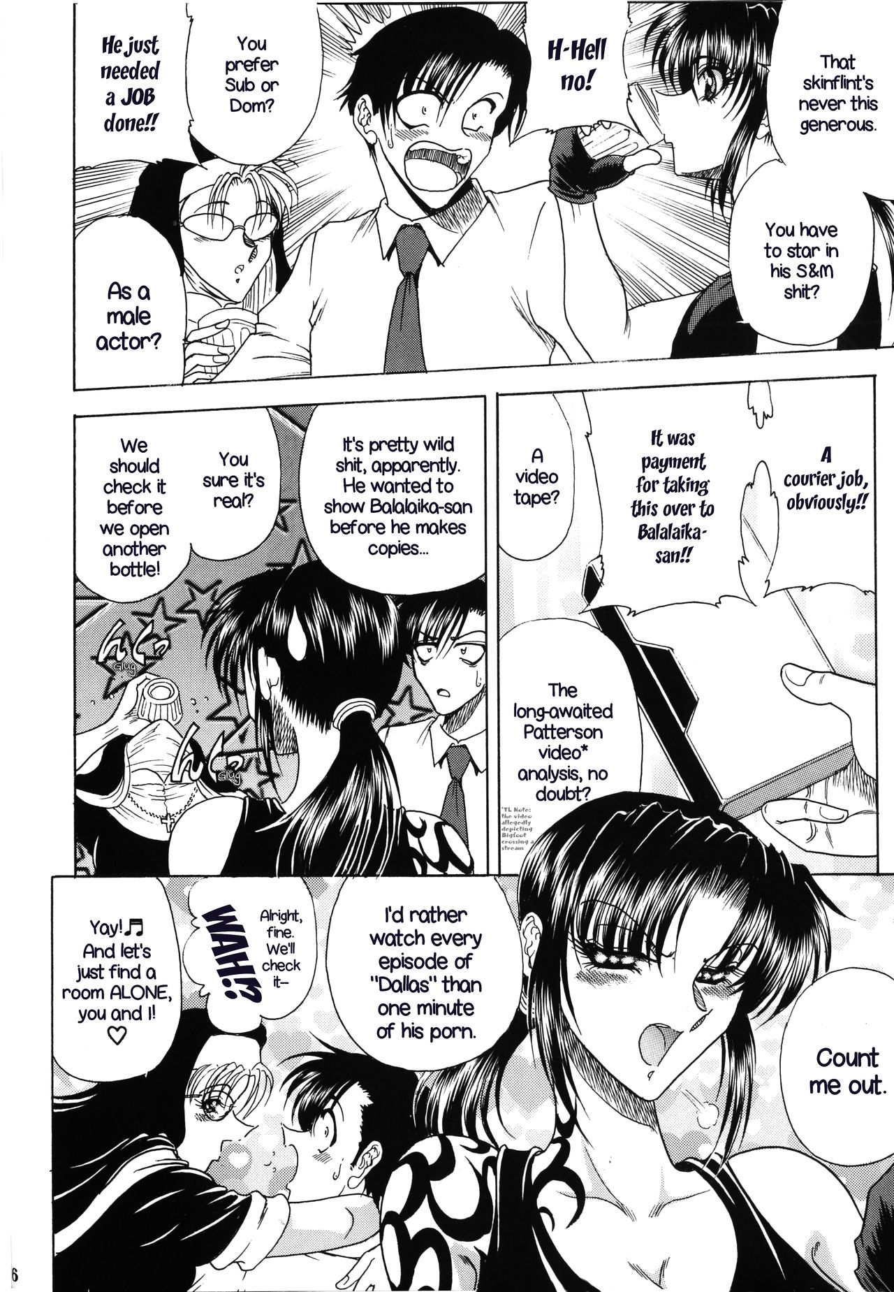 [Circle Taihei-Tengoku (Towai Raito)] ZONE 36 Tequila Sunrise (BLACK LAGOON) [English] [EHCOVE] 5eme image