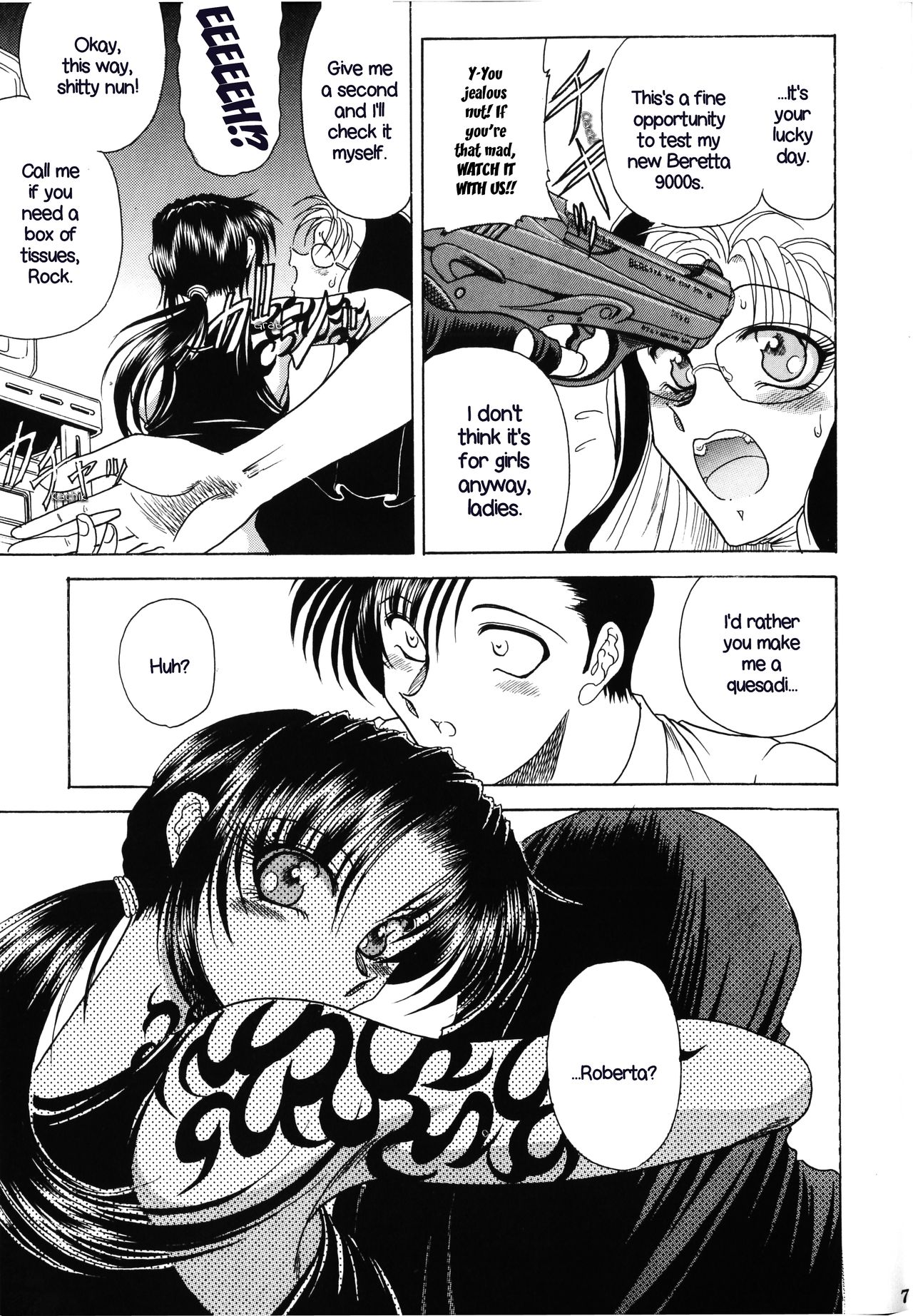 [Circle Taihei-Tengoku (Towai Raito)] ZONE 36 Tequila Sunrise (BLACK LAGOON) [English] [EHCOVE] 6eme image