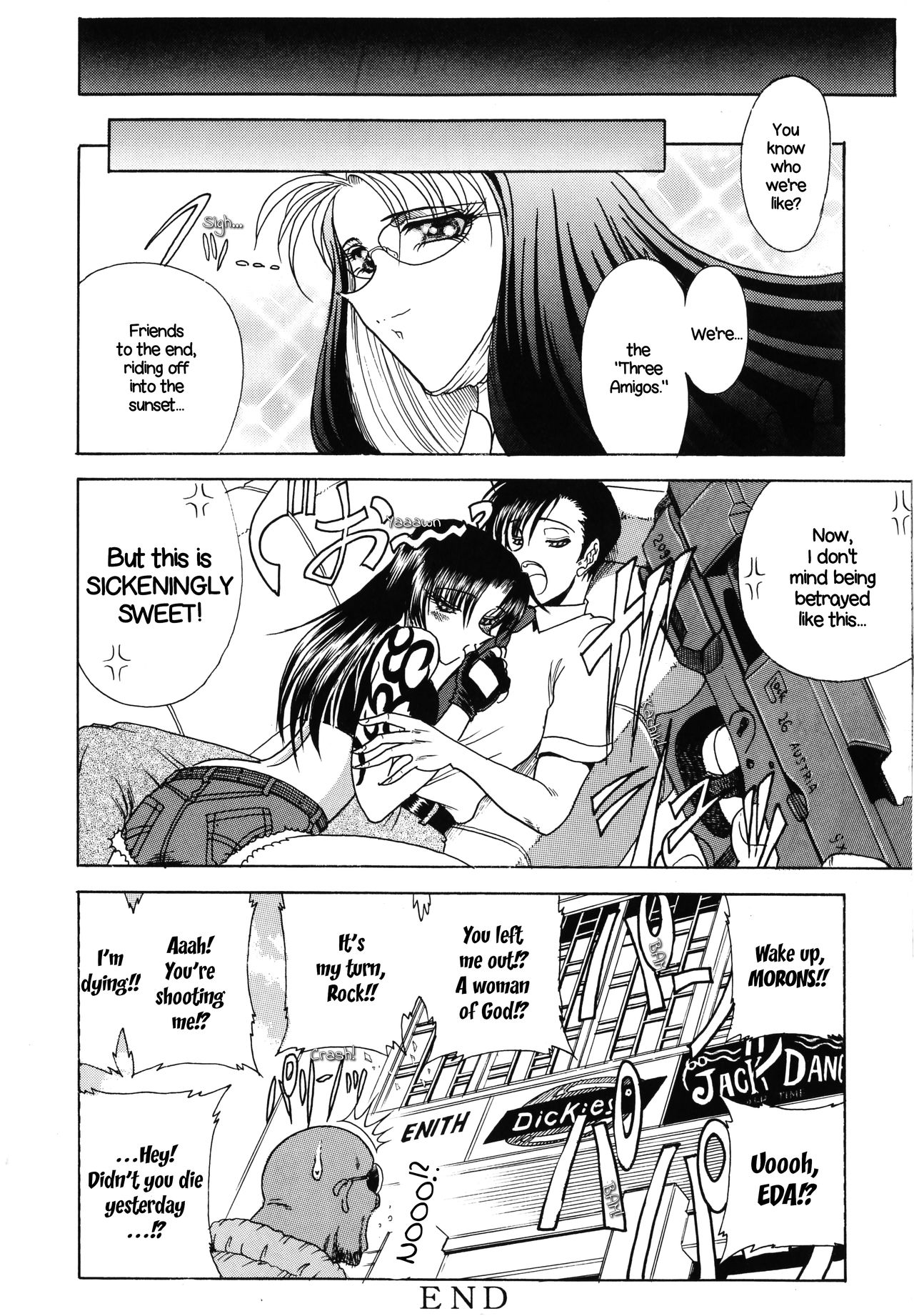 [Circle Taihei-Tengoku (Towai Raito)] ZONE 36 Tequila Sunrise (BLACK LAGOON) [English] [EHCOVE] 31eme image