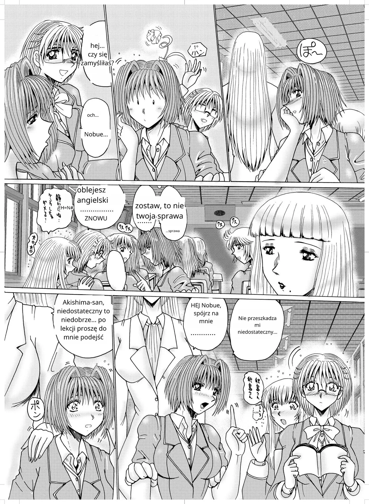 [MoonRevenge] Shemale Joou-sama no Eromaso | Shemale Teacher & The Pervert Pig [polski] 画像番号 4