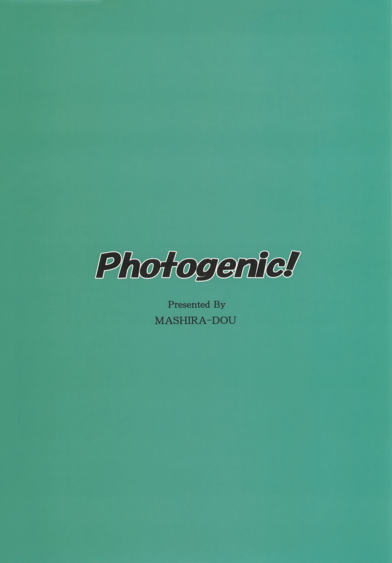 [MASHIRA-DOU (Mashiraga Aki)] Photogenic! [Chinese] [無邪気漢化組] [2019-08-25] numero di immagine  25