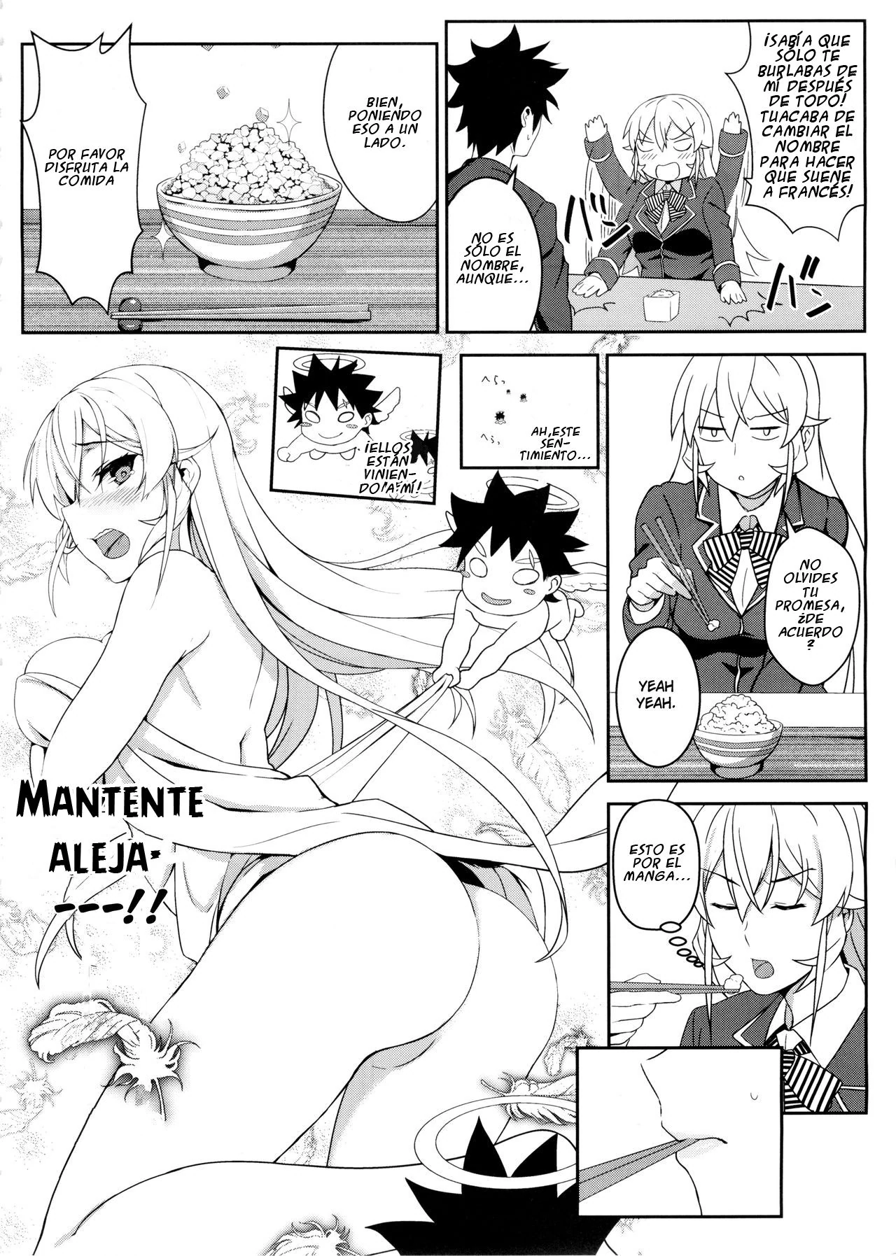 [LOFLAT (Prime)] Secret Recipe, (Erina Nakiri, Alice Nakiri, Hisako Arato) colección en español. (Shokugeki no Soma) image number 8