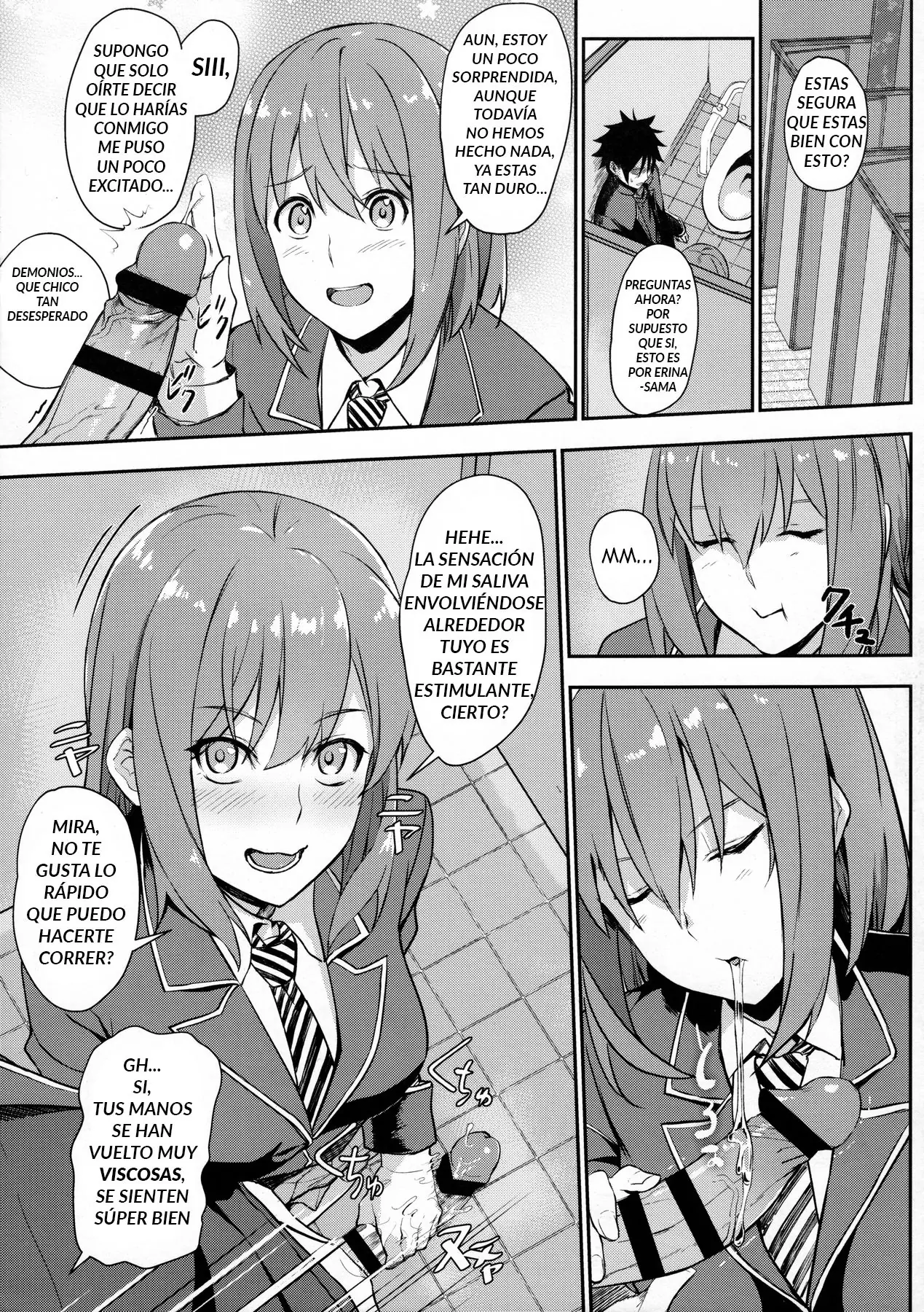 [LOFLAT (Prime)] Secret Recipe, (Erina Nakiri, Alice Nakiri, Hisako Arato) colección en español. (Shokugeki no Soma) image number 54