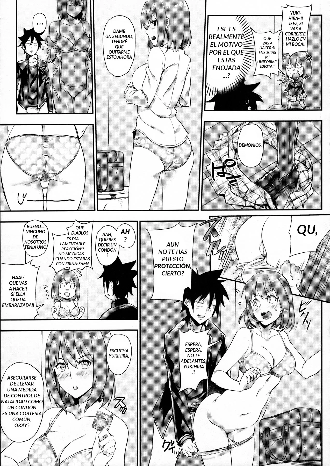 [LOFLAT (Prime)] Secret Recipe, (Erina Nakiri, Alice Nakiri, Hisako Arato) colección en español. (Shokugeki no Soma) image number 56