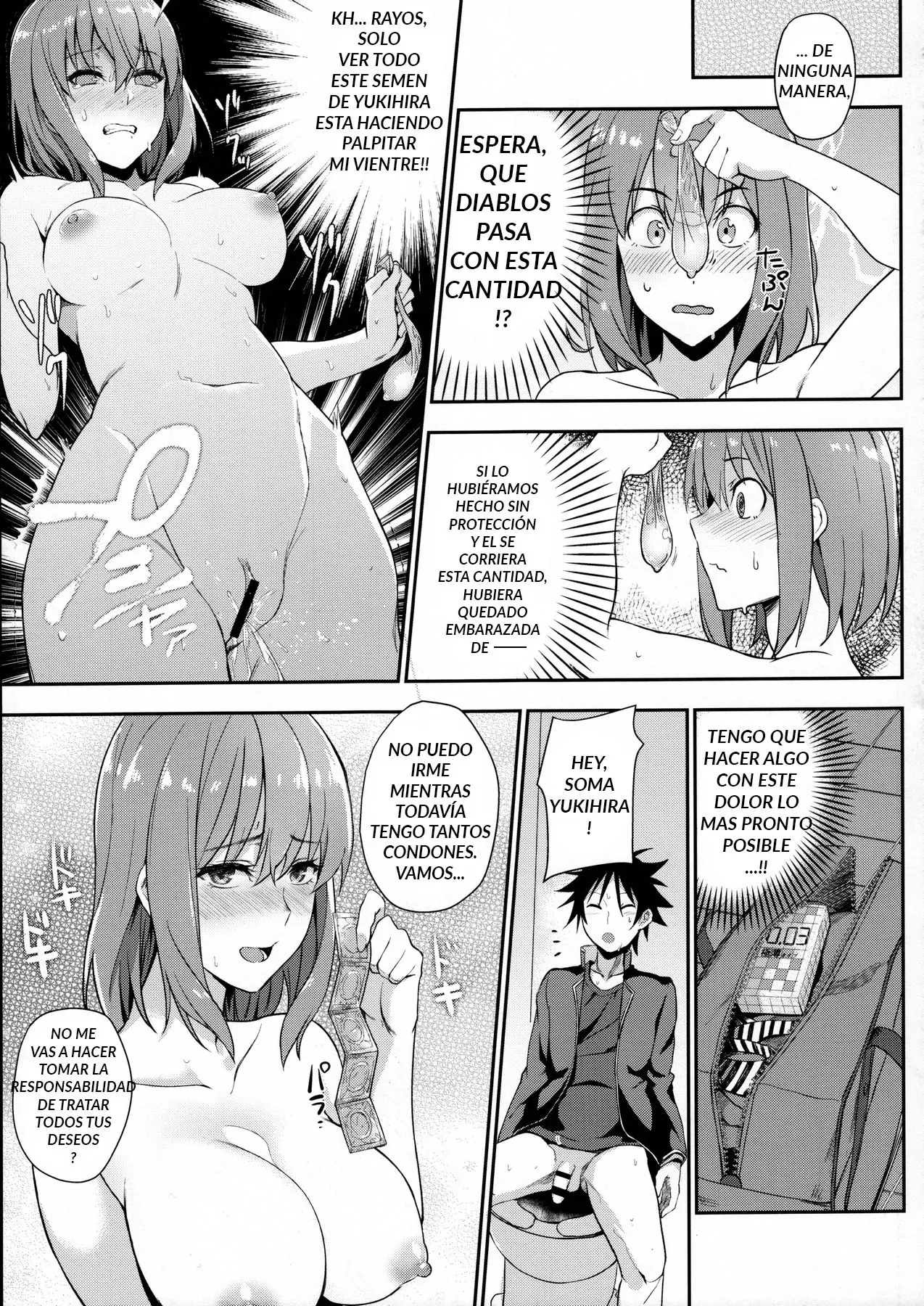 [LOFLAT (Prime)] Secret Recipe, (Erina Nakiri, Alice Nakiri, Hisako Arato) colección en español. (Shokugeki no Soma) image number 60