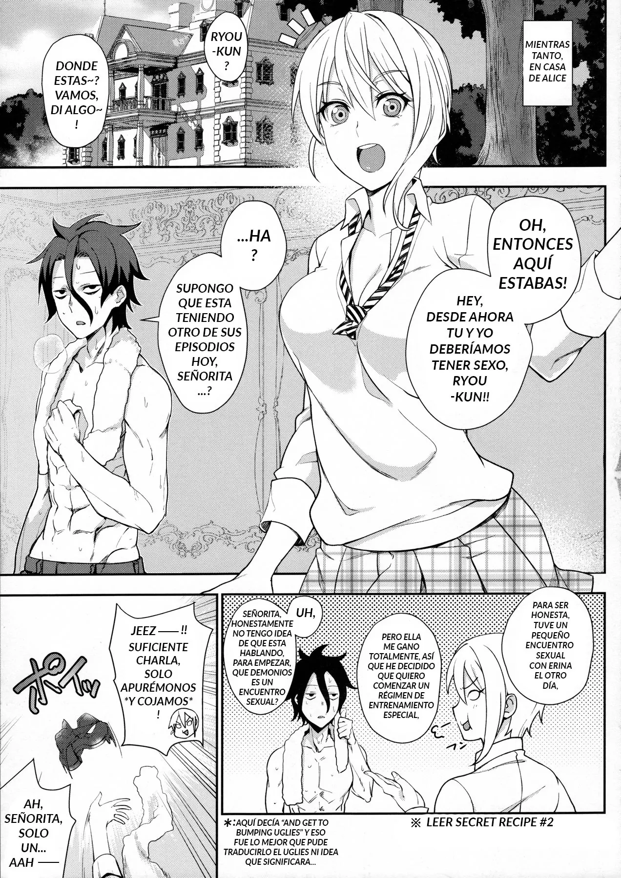 [LOFLAT (Prime)] Secret Recipe, (Erina Nakiri, Alice Nakiri, Hisako Arato) colección en español. (Shokugeki no Soma) image number 62