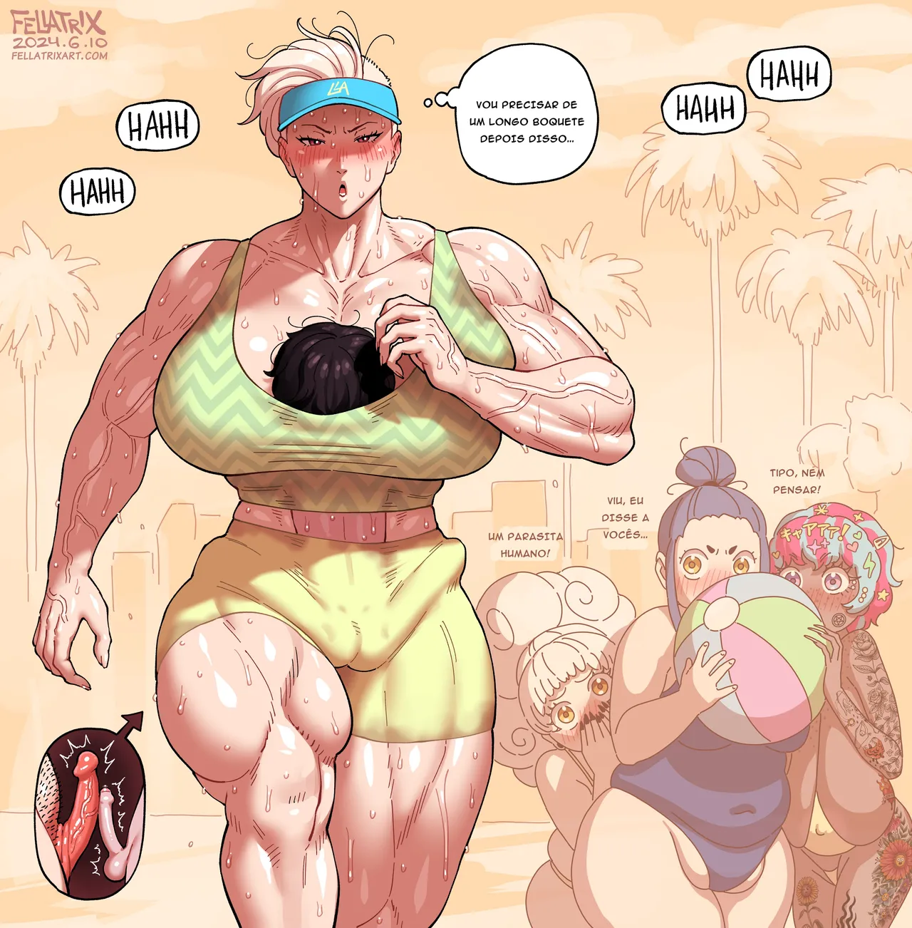 [Fellatrix] Antonio & the Linder Sisters [TRADUZIDO PT-BR] image number 29