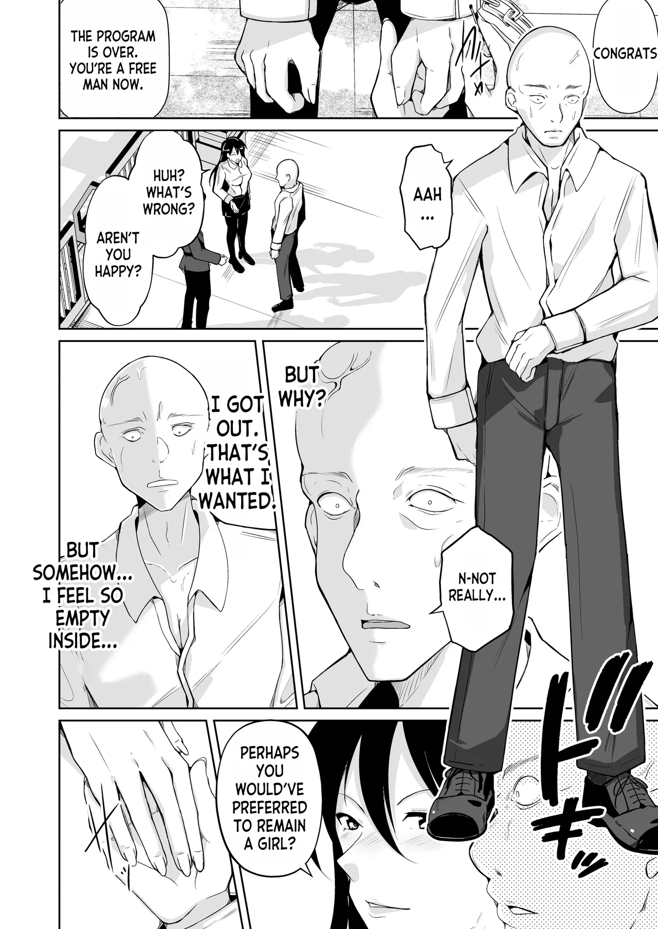 [Iwashita Shoten (Iwashita)] Seihanzaisha TS Kousei Shisetsu | Sex Offender Transformation Correctional Facility [English] [Decensored] numero di immagine  40