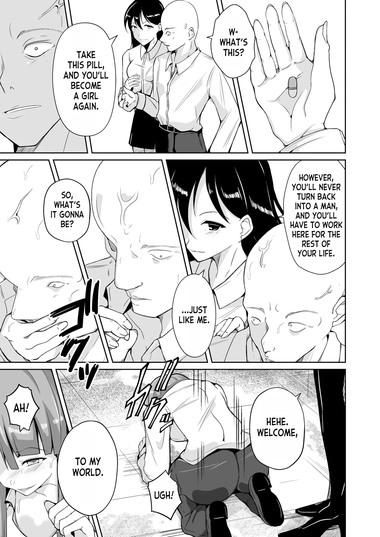 [Iwashita Shoten (Iwashita)] Seihanzaisha TS Kousei Shisetsu | Sex Offender Transformation Correctional Facility [English] [Decensored] numero di immagine  41