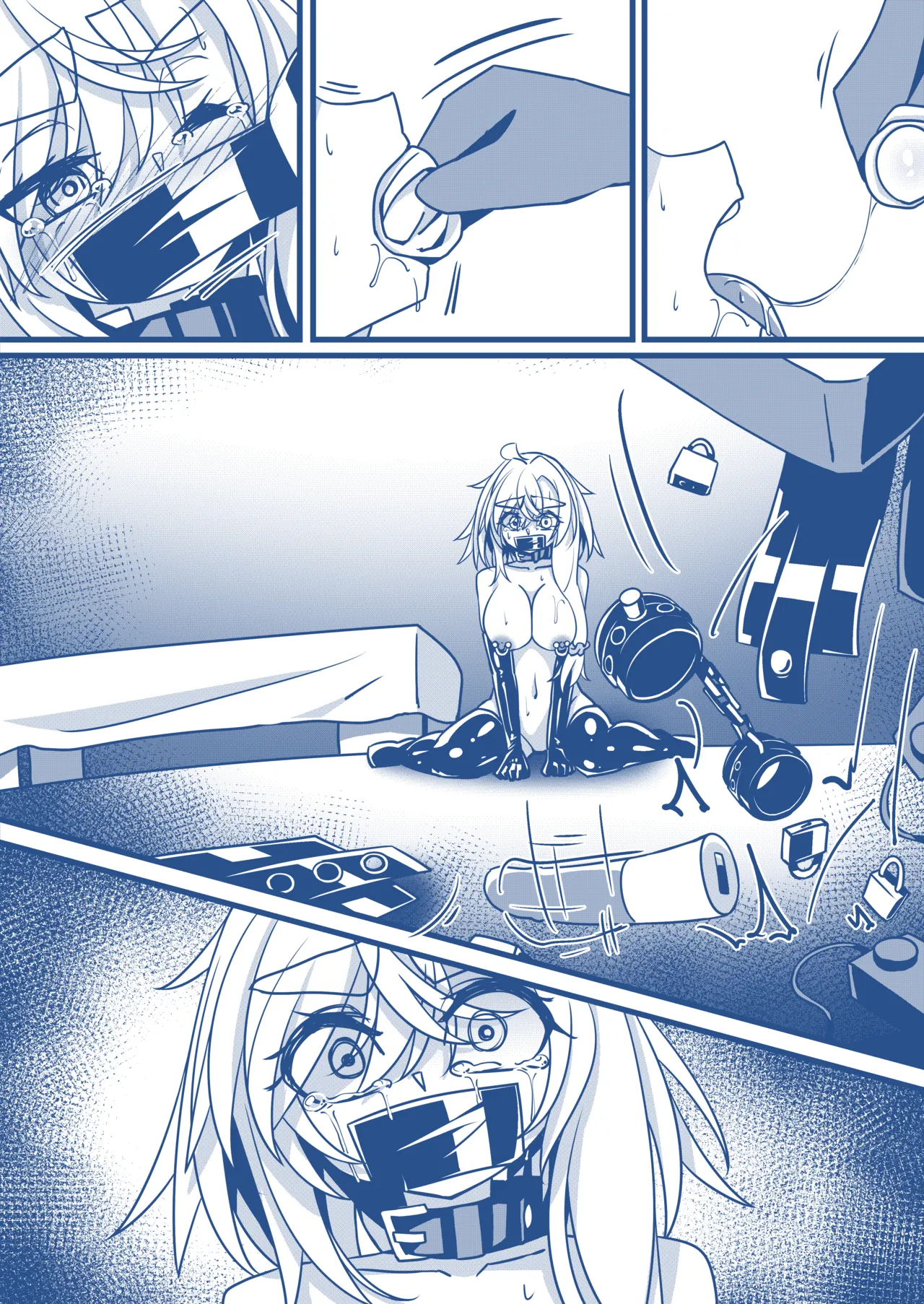 [hikigaeru] SM LoveHo de Choukyou Sareru Manga: Fukujuu Hen [Chinese] [Bismuth个人汉化] изображение № 9