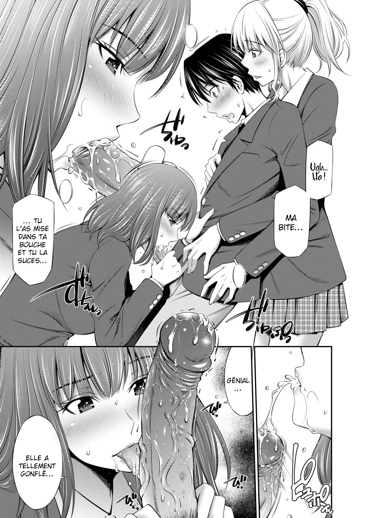 [Sabashi Renya] Senpai-tachi to no Gakuen Seikatsu Ch1-4 [French] [O-S] [Decensored] [Digital] 画像番号 15