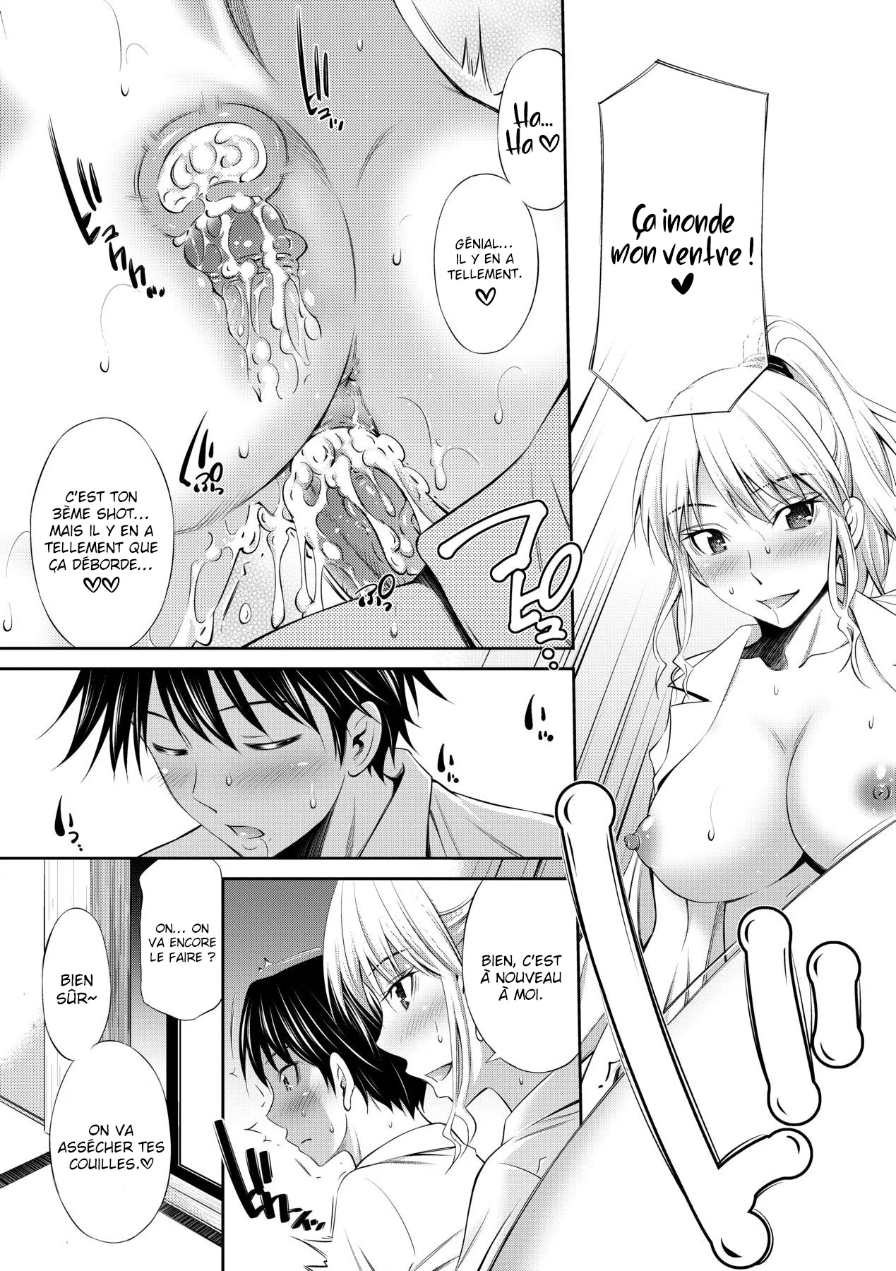 [Sabashi Renya] Senpai-tachi to no Gakuen Seikatsu Ch1-4 [French] [O-S] [Decensored] [Digital] 画像番号 35