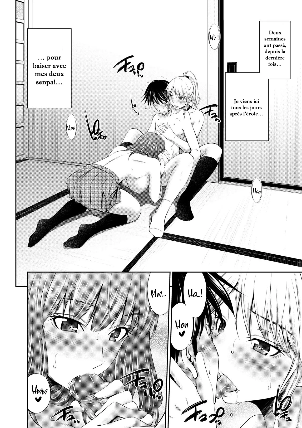 [Sabashi Renya] Senpai-tachi to no Gakuen Seikatsu Ch1-4 [French] [O-S] [Decensored] [Digital] 画像番号 38