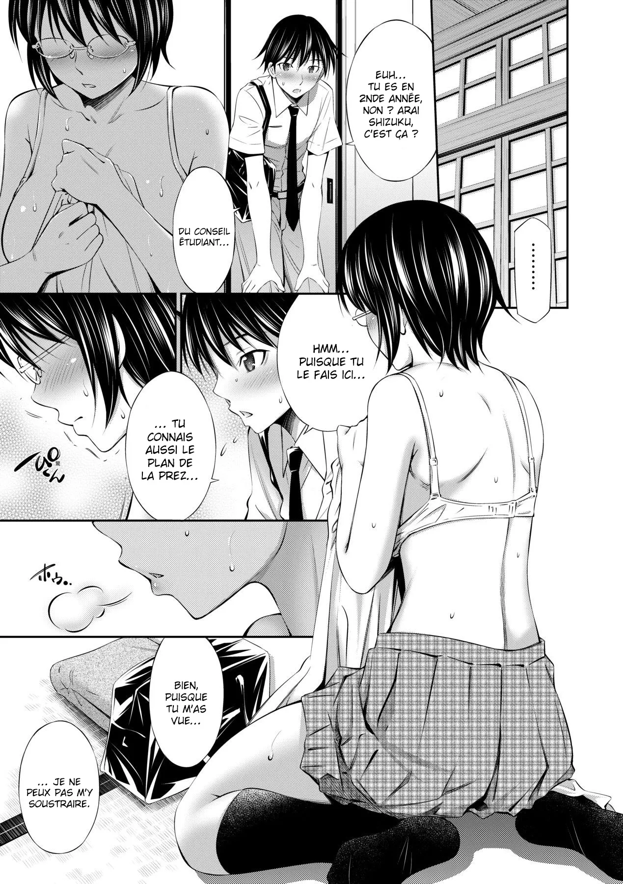 [Sabashi Renya] Senpai-tachi to no Gakuen Seikatsu Ch1-4 [French] [O-S] [Decensored] [Digital] 画像番号 92