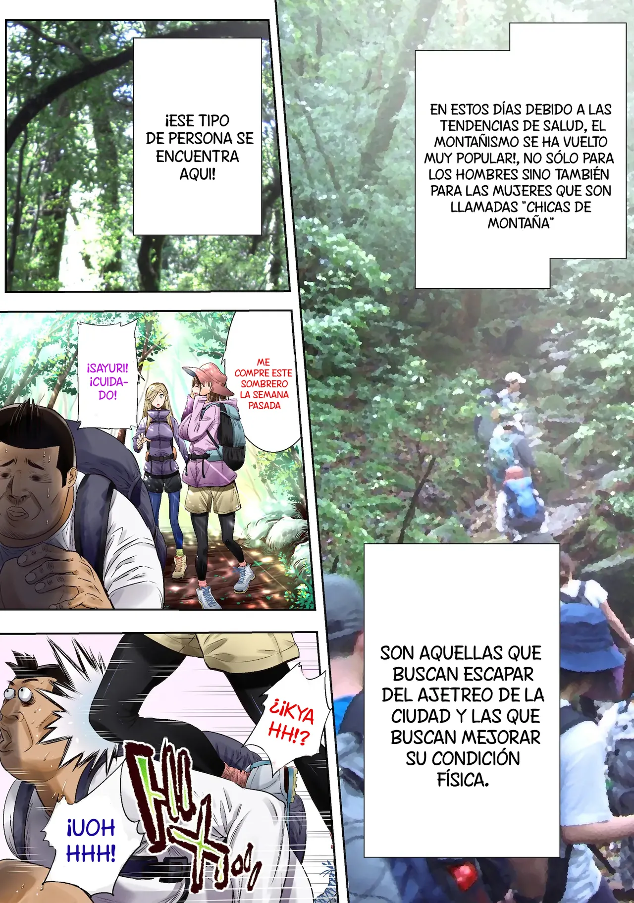 [Gin Penguin] Yama Girl o Aokan Shichaimashita!! [Spanish] 图片编号 2