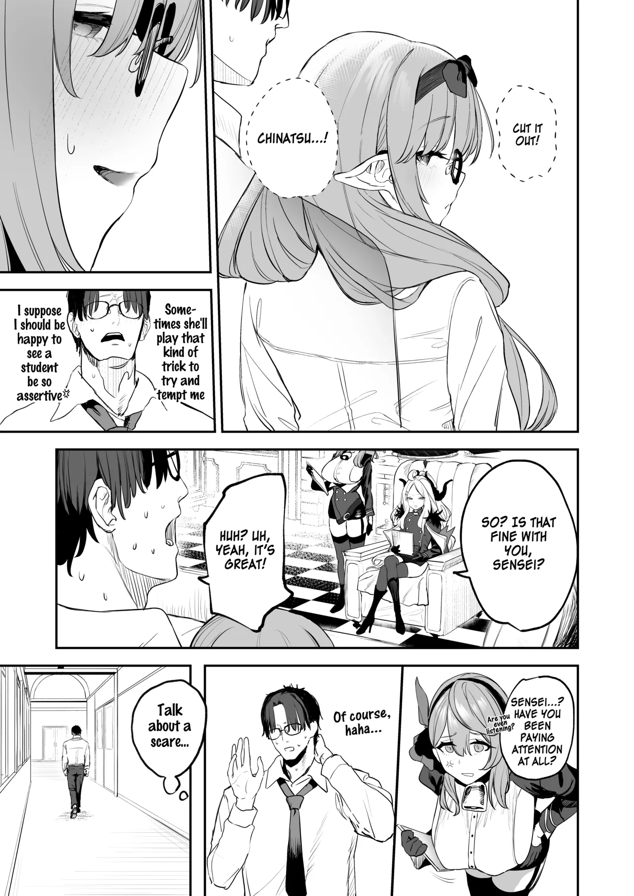 [Kawaraya-Koubou (Kawaraya)] Ore no Seito wa Succubus Kamo Shirenai | My Student Might Be a Succubus (Blue Archive) [English] [SDF] [Digital] Bildnummer 31