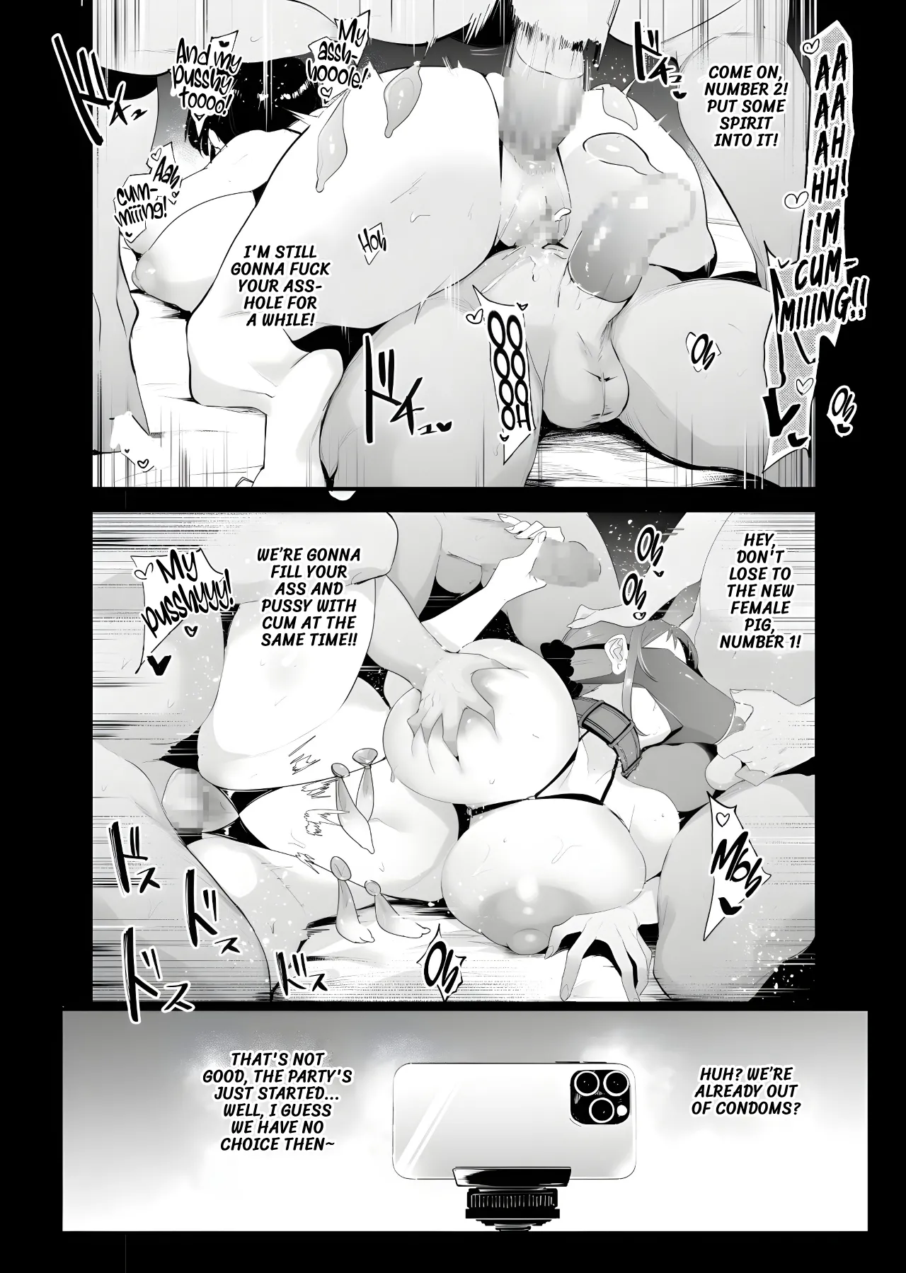 [SOUND MILK (Otochichi)] Fella Mask Fujin - Takahashi Reiko Fujin no Baai - | Blowjob Mask Wife - The Case of Reiko Takahashi [English] 36eme image