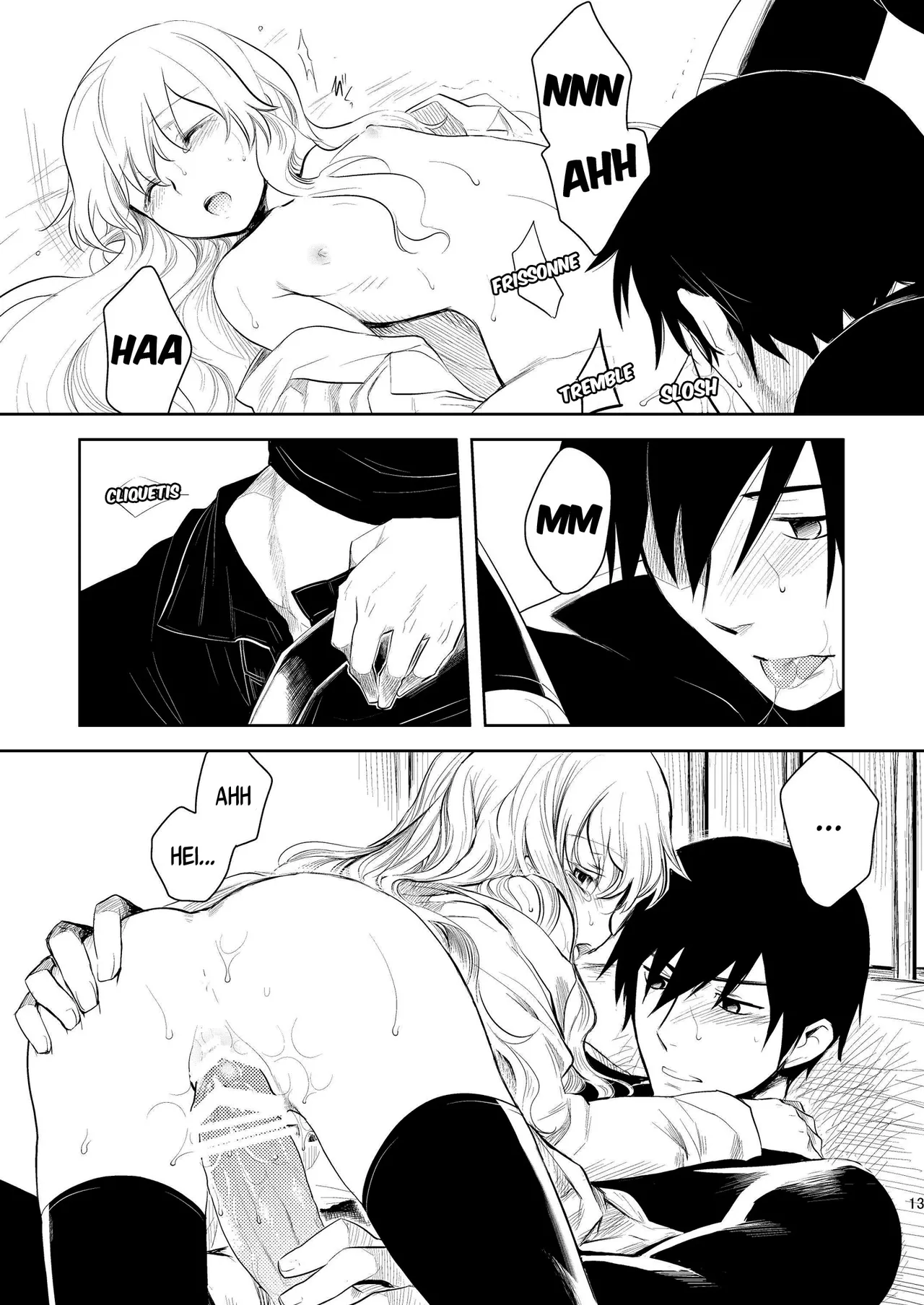 [AHM (Inu-Blade, Lact Mangan)] Kanojo o Nakasenai Youni Suru BK201 no Houhou (DARKER THAN BLACK) [French] {SAXtrad} [Digital] 画像番号 12