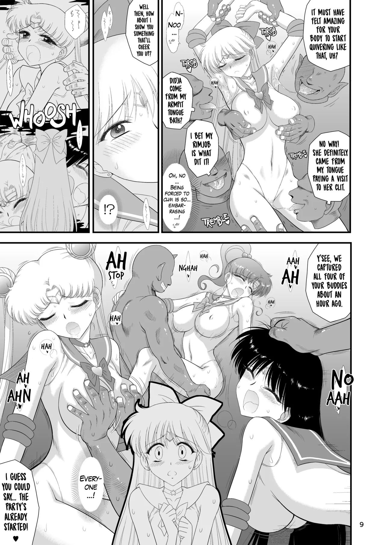 [Black Dog] Just for Tonight, I’ll Be Your Bitch (Bishoujo Senshi Sailor Moon) [English] [Decensored] [Digital] image number 9