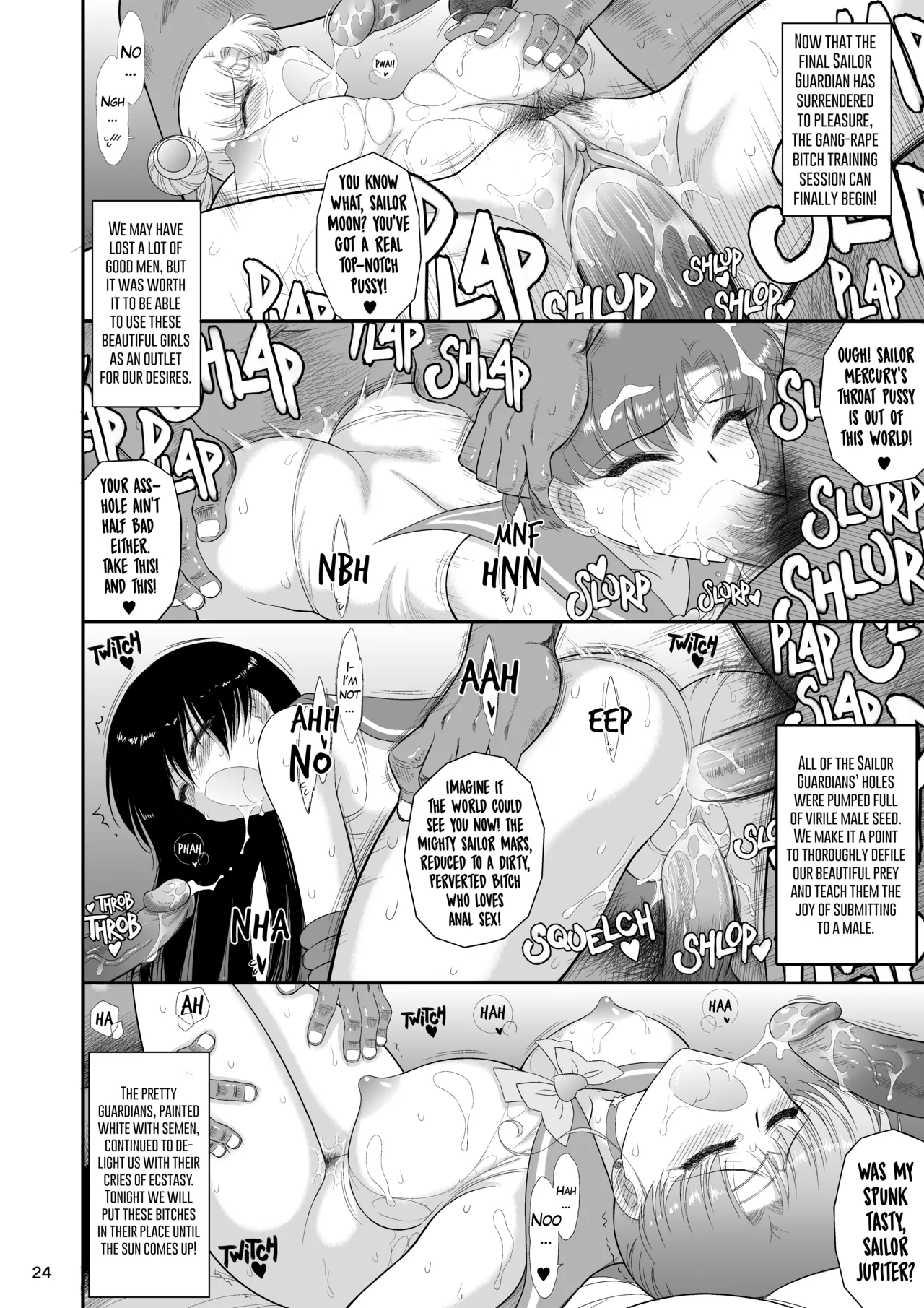 [Black Dog] Just for Tonight, I’ll Be Your Bitch (Bishoujo Senshi Sailor Moon) [English] [Decensored] [Digital] image number 24