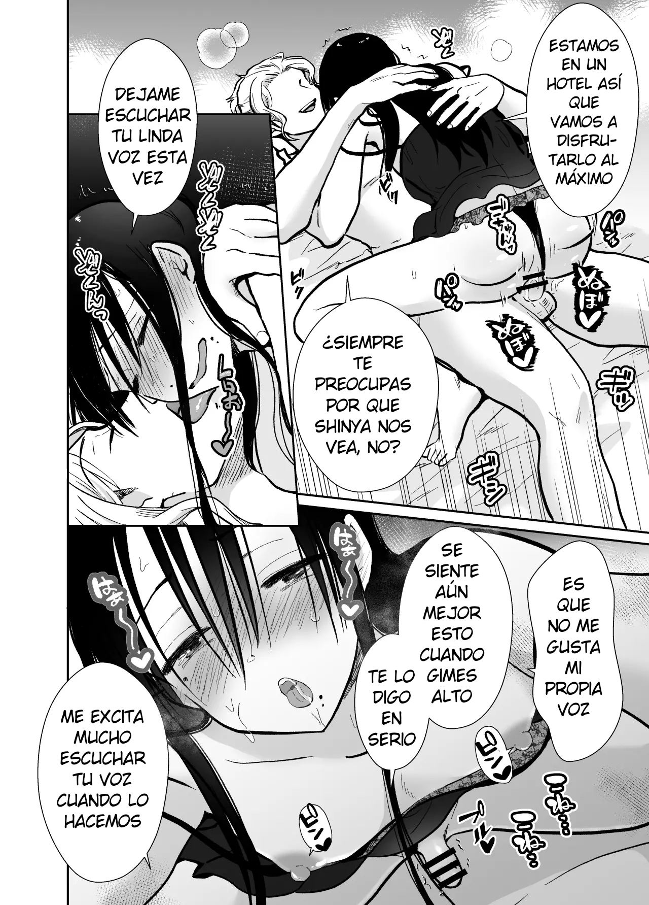 Mesu Ochi Share House Rin-kun Hen 〜 Mangaka Shibou no Kage Kya 2 nin ga Chara Otoko ni Oishiku Taberareru Made〜 [Delnero] [Spanish] image number 41