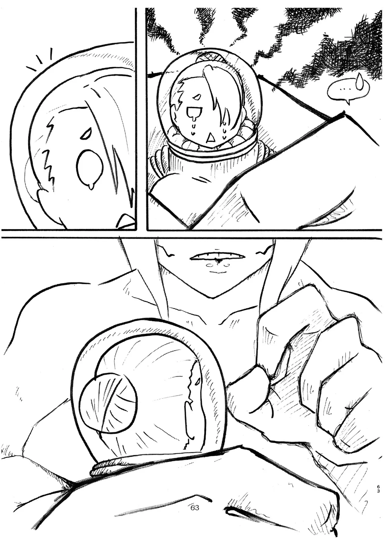 [Nefradel S.P.A. (Various)] Alien-Giantess Size Difference Joint Comic numero di immagine  62