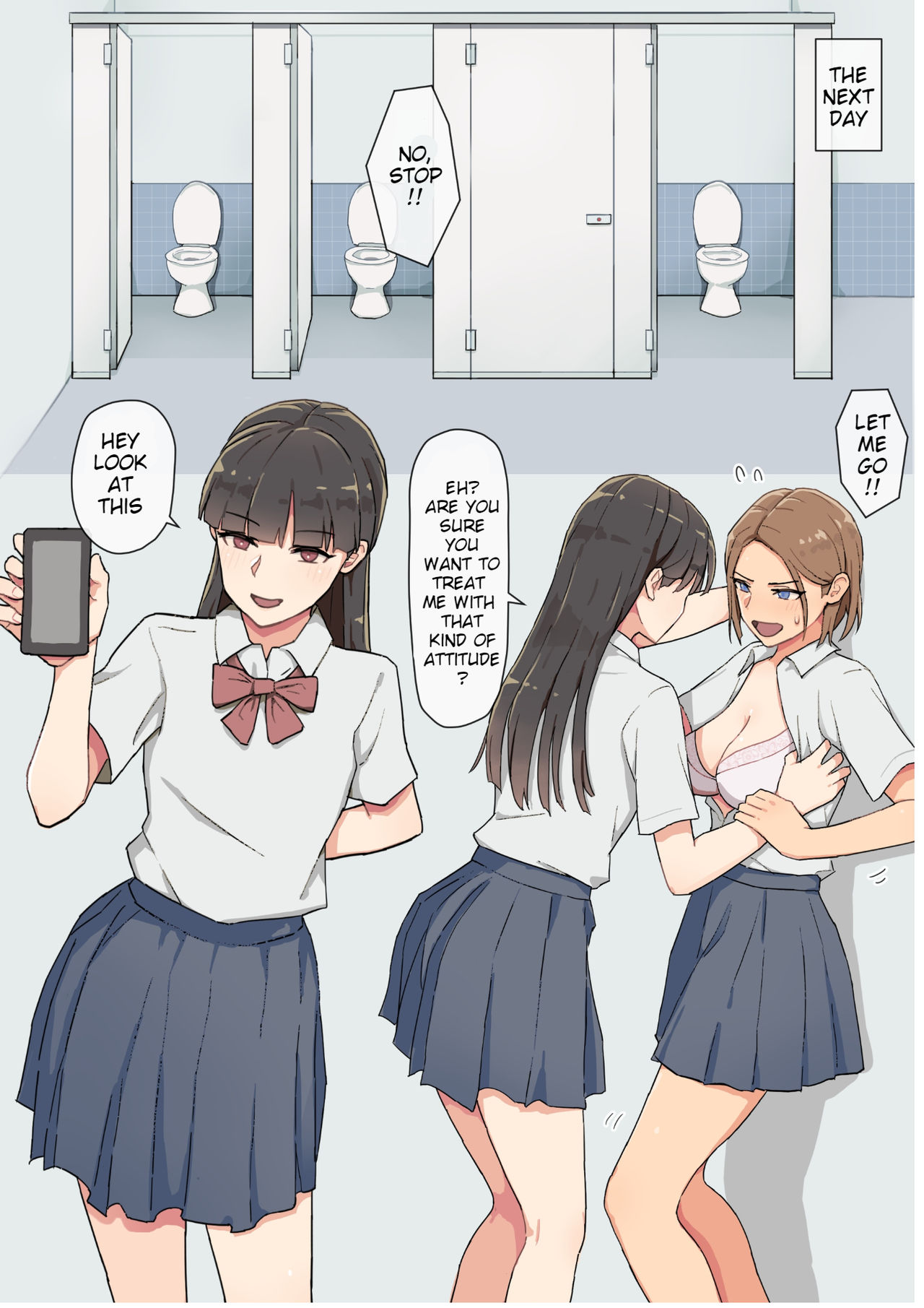 [Ehohinya (Ehohin)] Pride Takai Ko ga Yowami o Nigirare Dousei ni Mainichi Ikasareru Hanashi [English] [Hououin Kyouma] numero di immagine  7